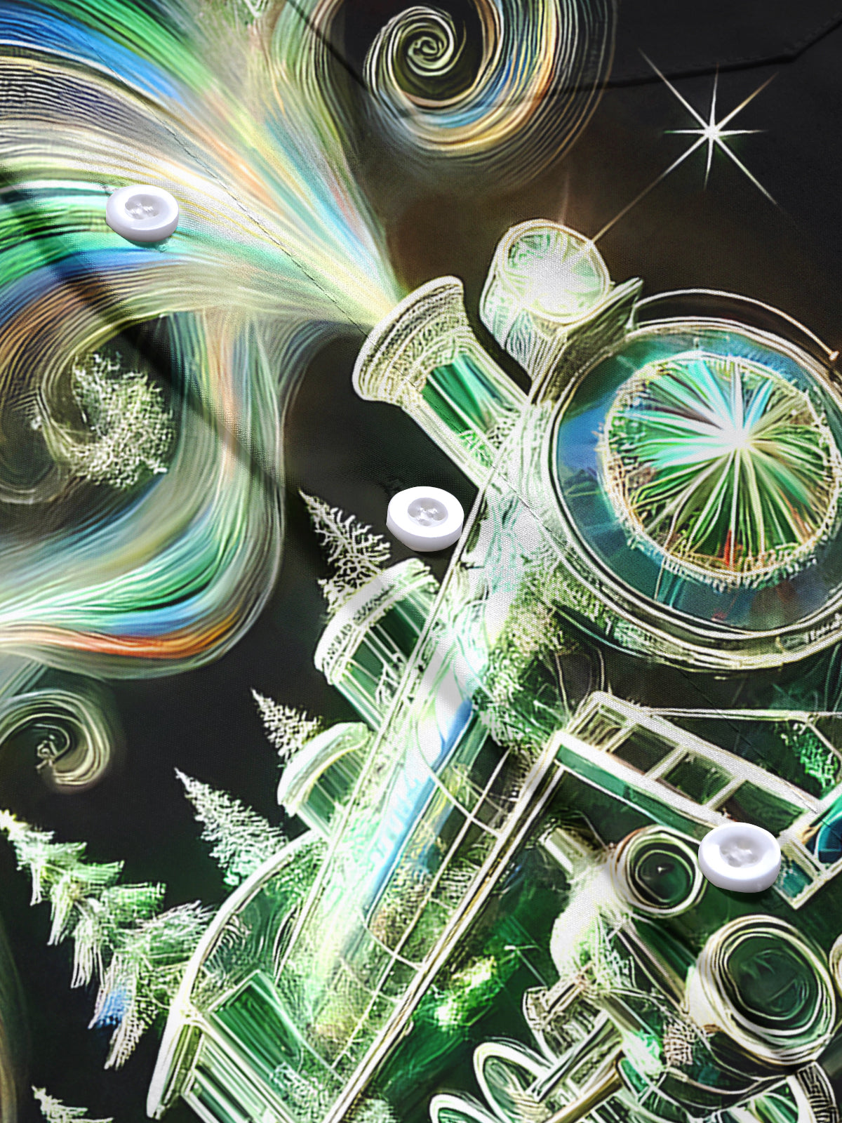 Train Men's Pocket Short Sleeve Shirts