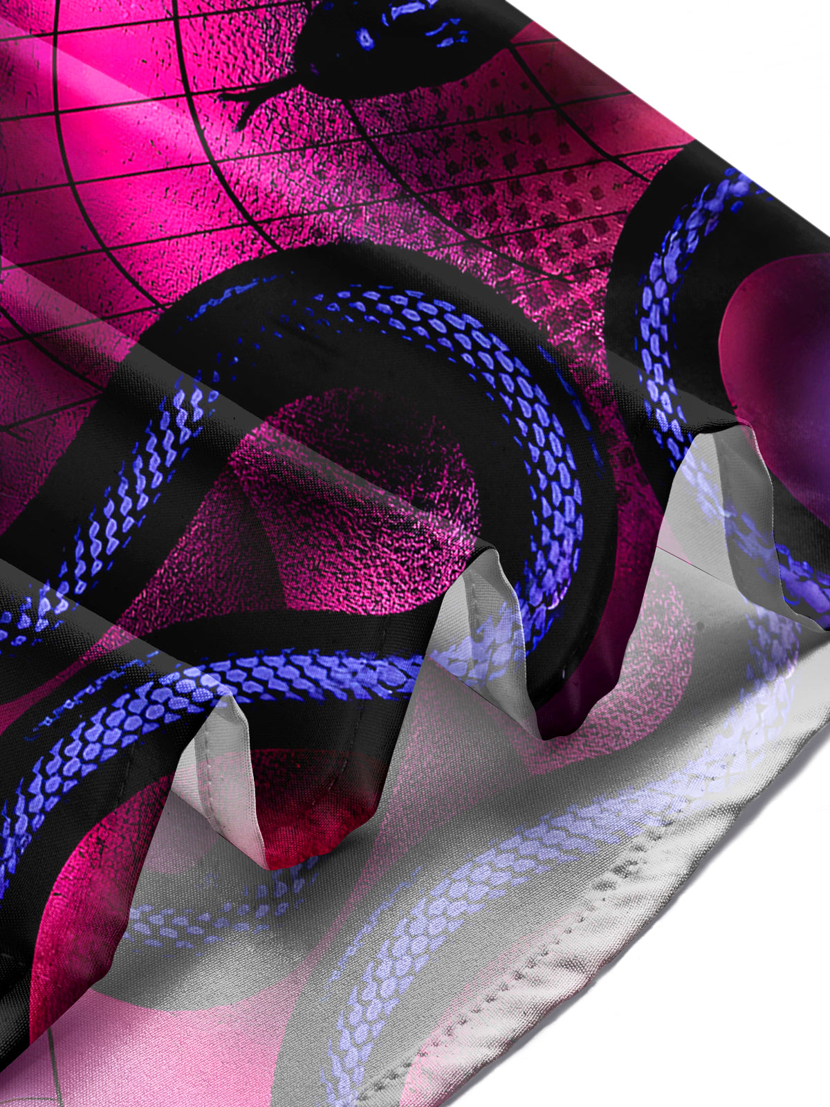 Snake Men's Pocket Short Sleeve Shirts