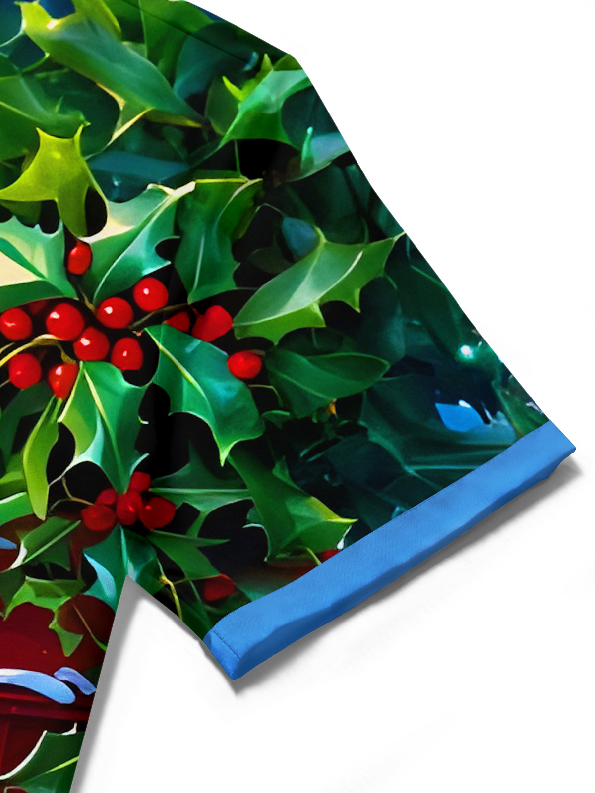 Christmas Cards Mailbox Xmas Men's Pocket Short Sleeve Shirts