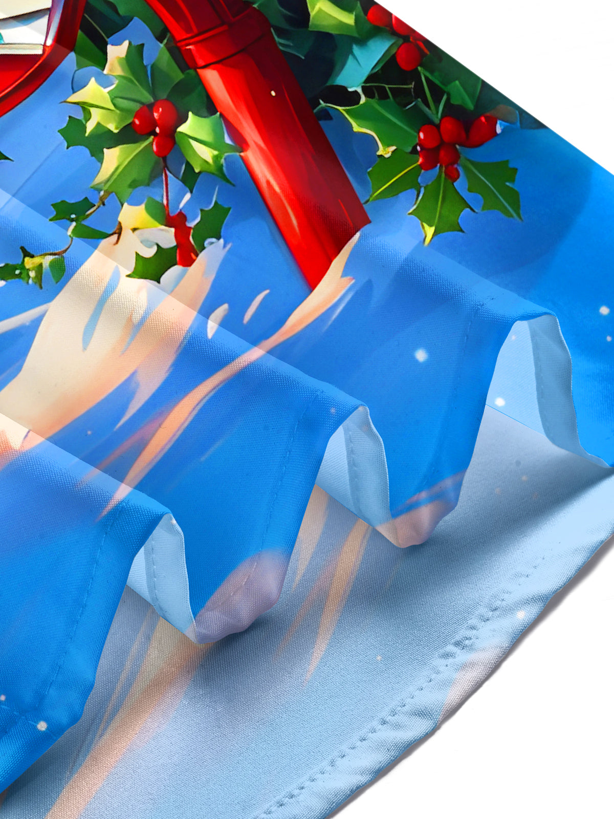 Christmas Cards Mailbox Xmas Men's Pocket Short Sleeve Shirts