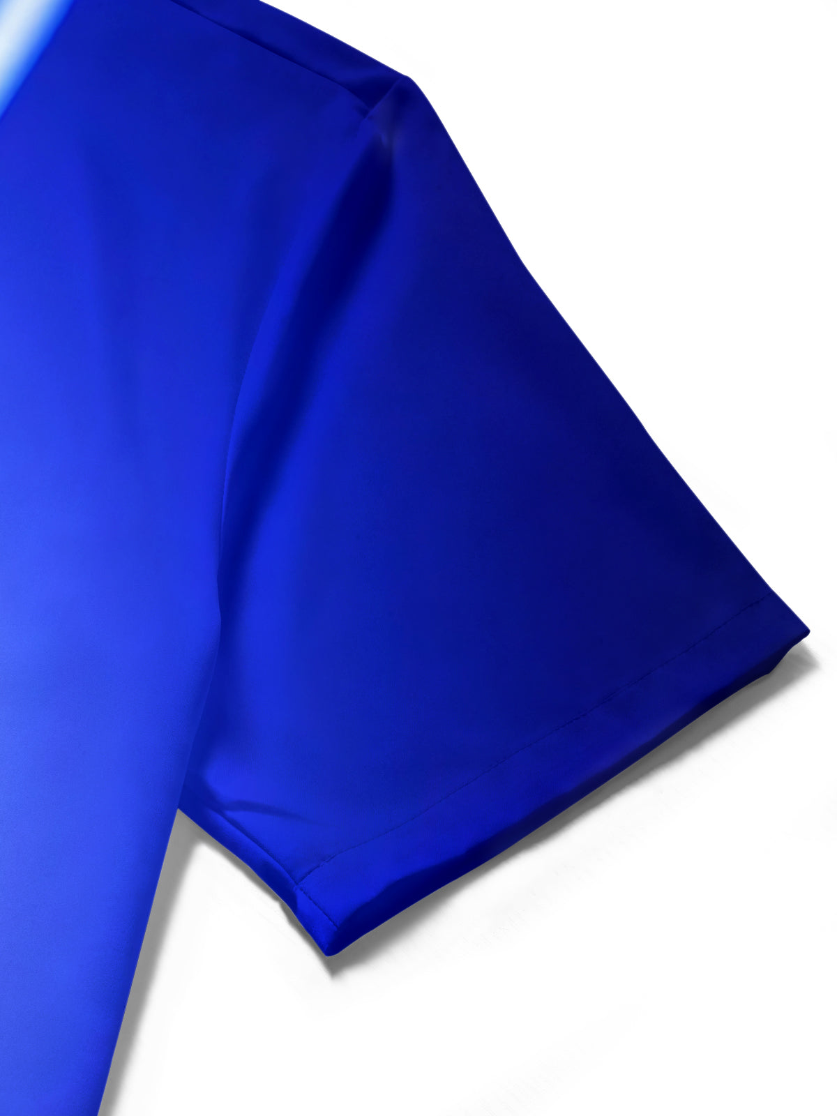 Rainbow Geometric Print Men's Pocket Long Sleeve Shirts