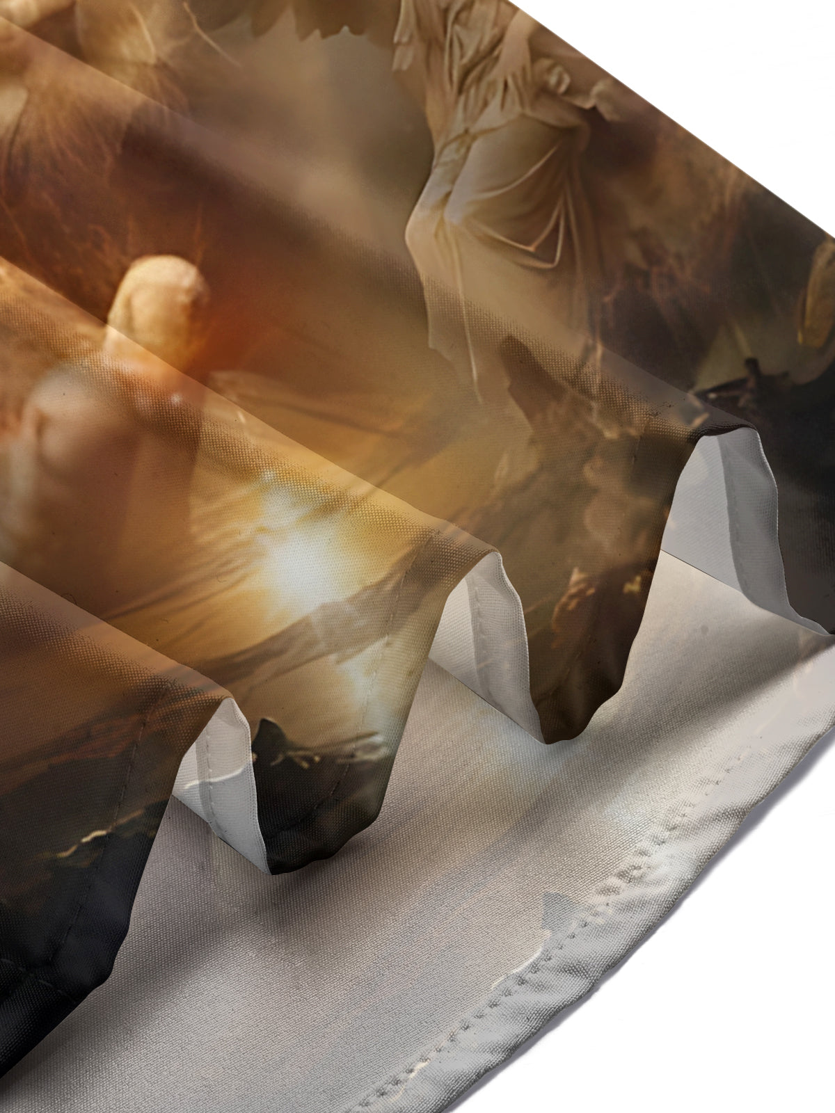 Jesus Print Men's Pocket Long Sleeve Shirts