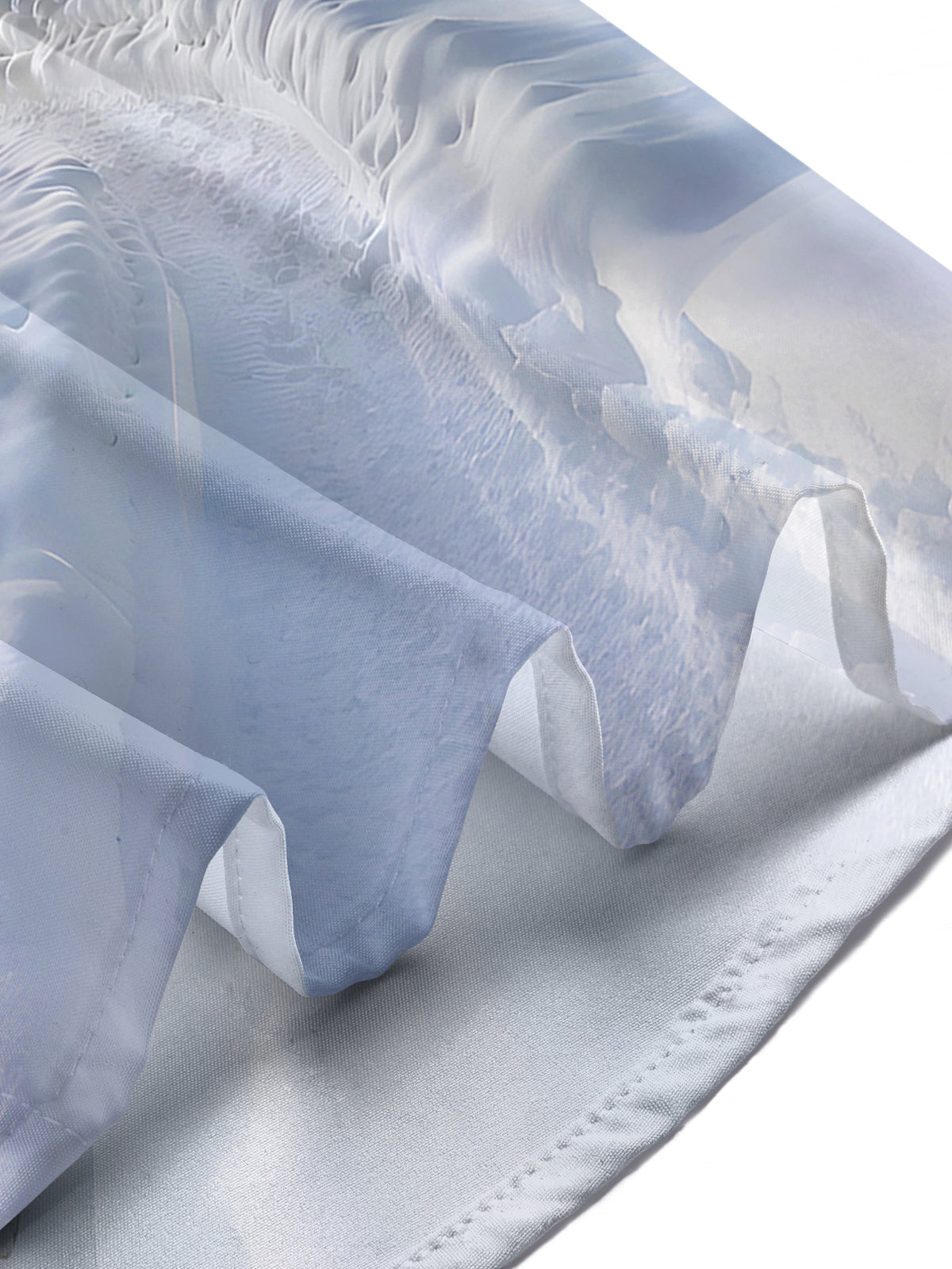 Christmas Snow House Men's Pocket Long Sleeve Shirts