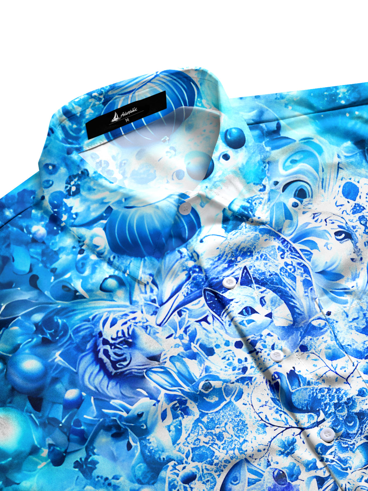 Animal Eye Men's Pocket Short Sleeve Shirts