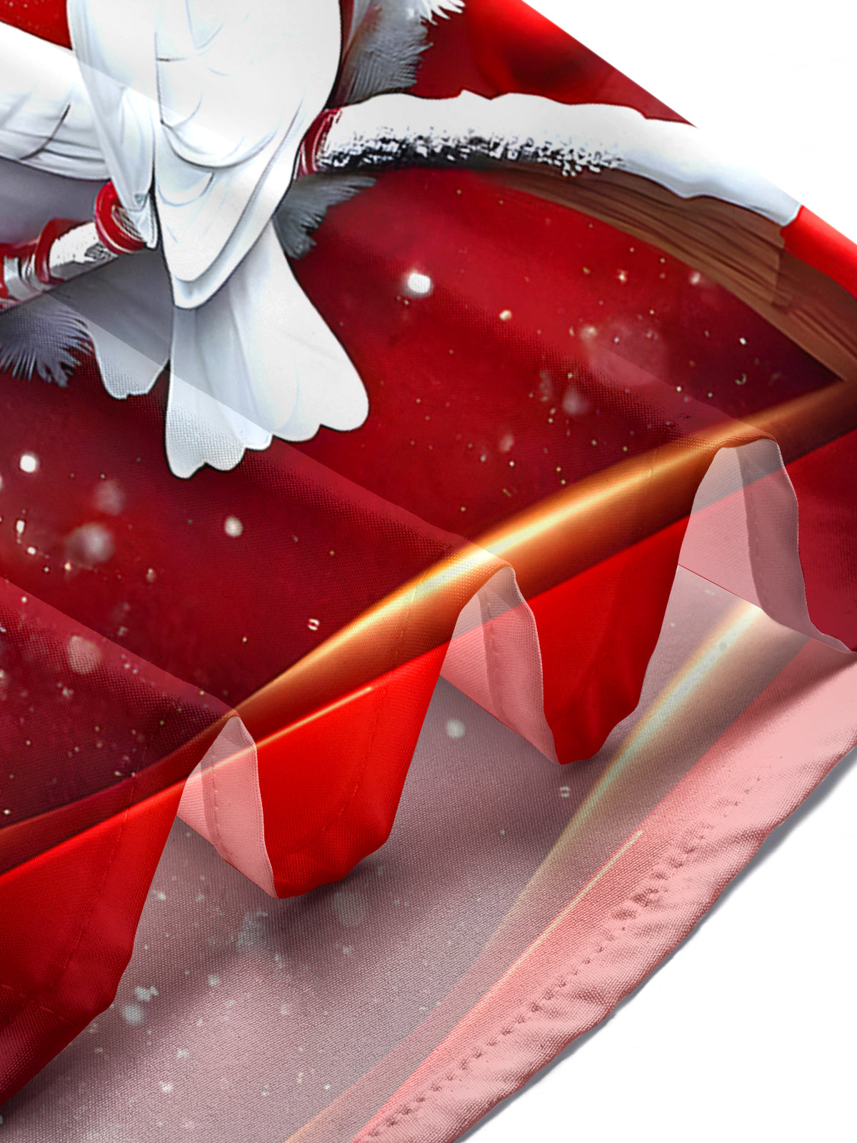 Christmas White Dove Men's Pocket Long Sleeve Shirts