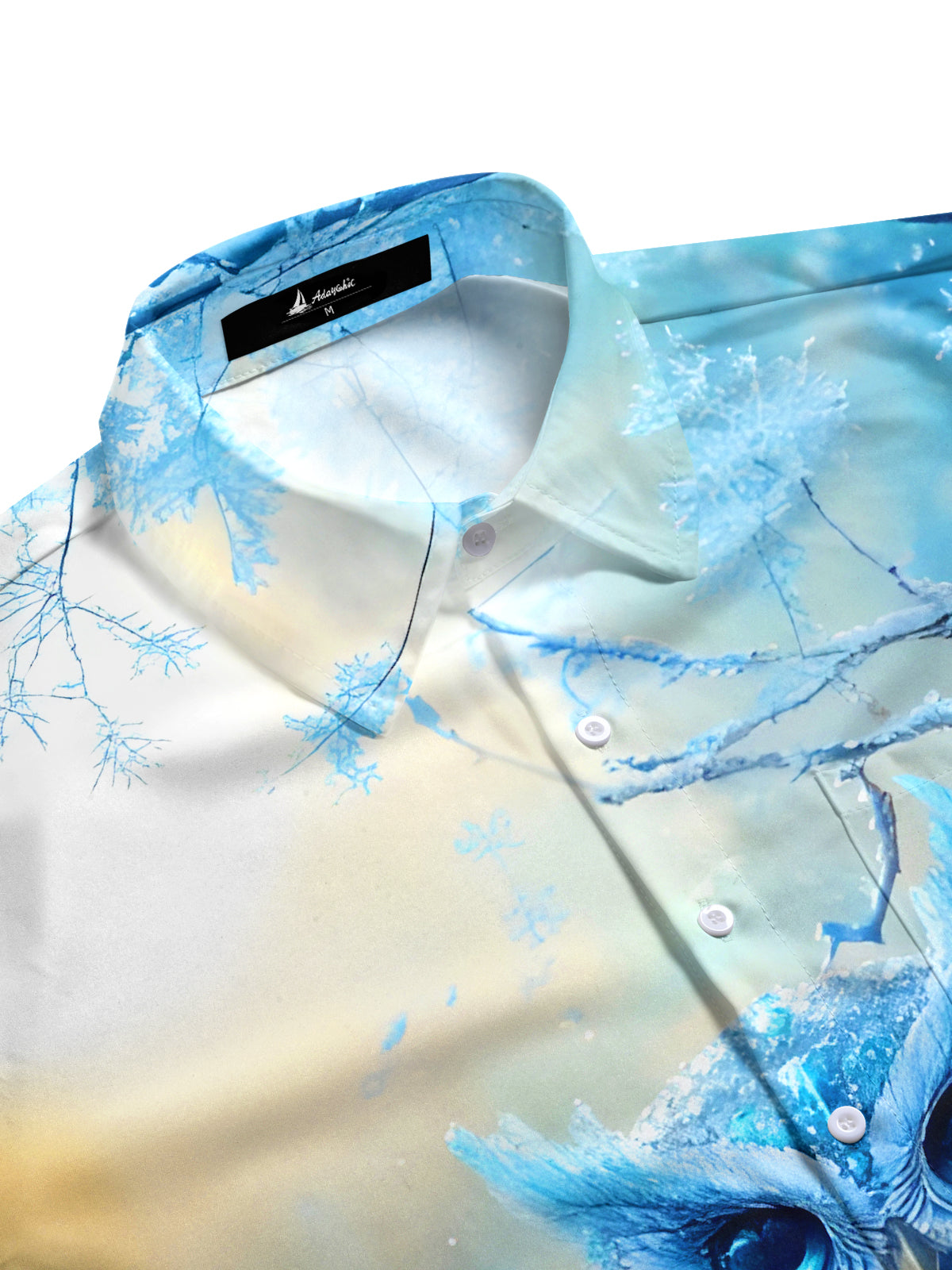 Ice Owl Men's Pocket Long Sleeve Shirts