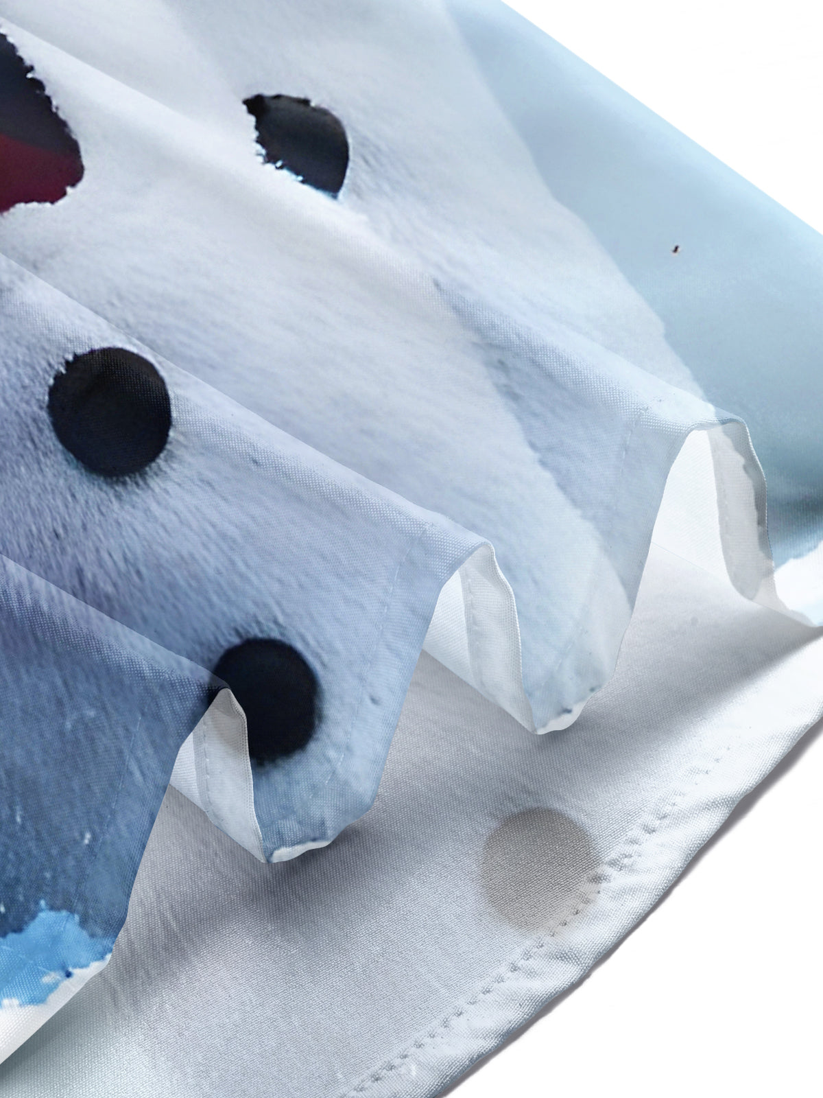 Funny Christmas Snowman Xmas Men's Pocket Short Sleeve Shirts