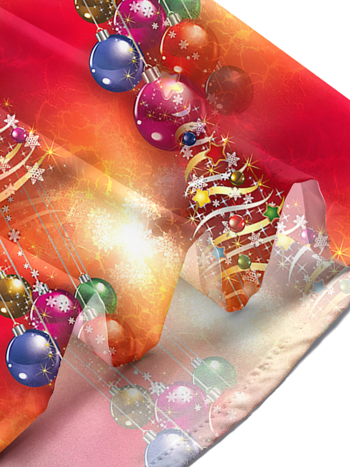 Christmas Tree Men's Pocket Short Sleeve Shirts