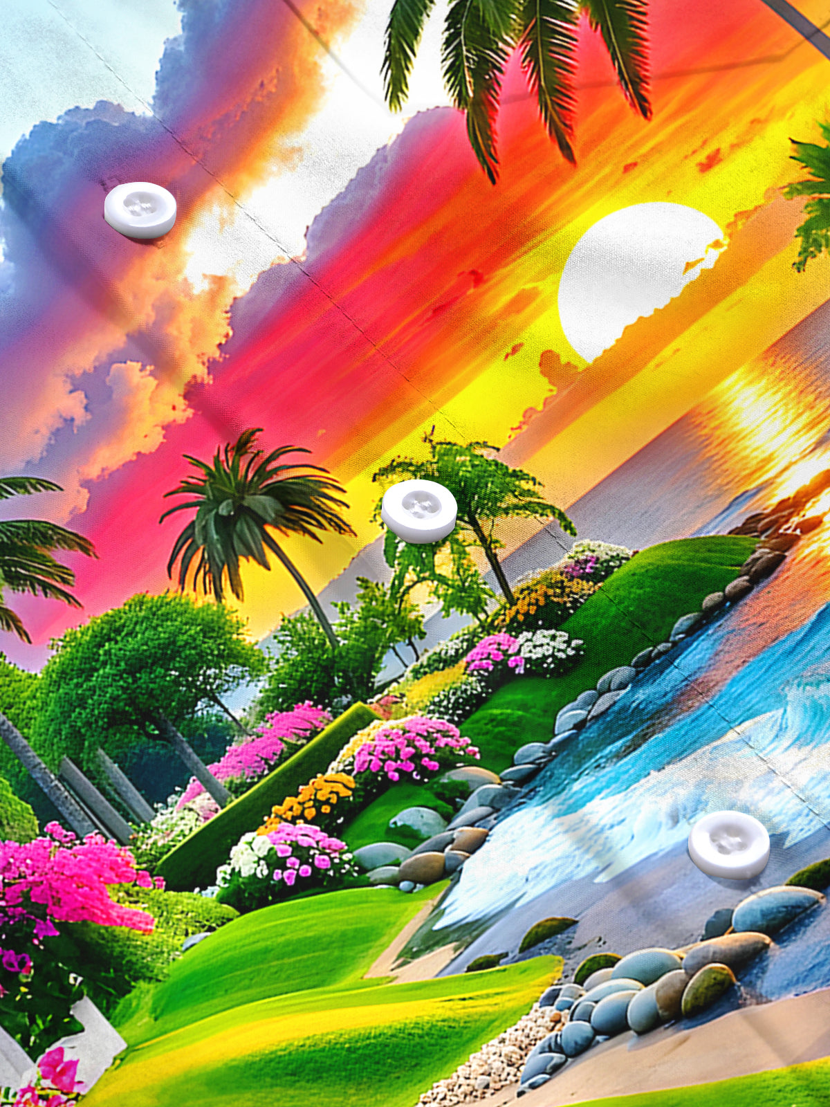 Hawaiian Men's Pocket Short Sleeve Shirts