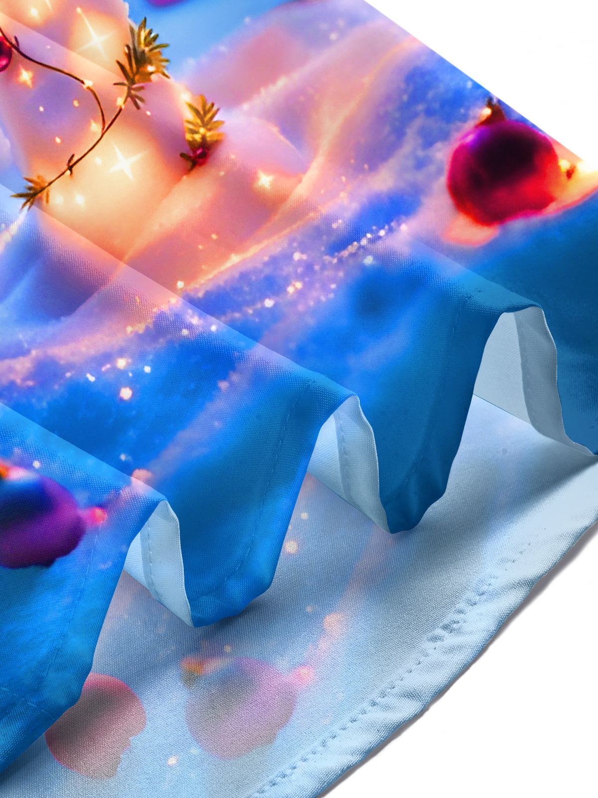 Snowy Christmas Cross Xmas Men's Pocket Short Sleeve Shirts