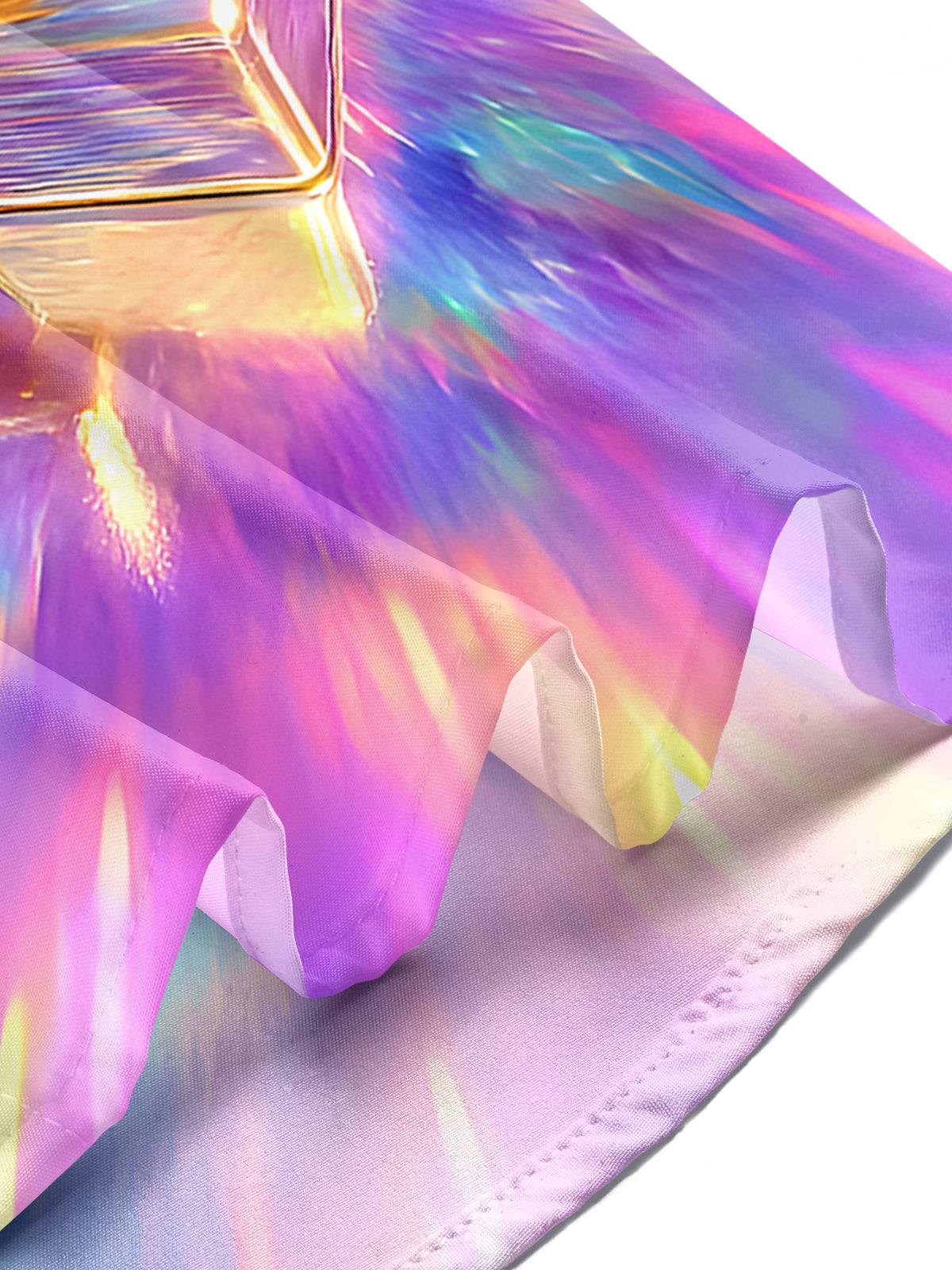 Tie Dye Gold Men's Pocket Short Sleeve Shirts