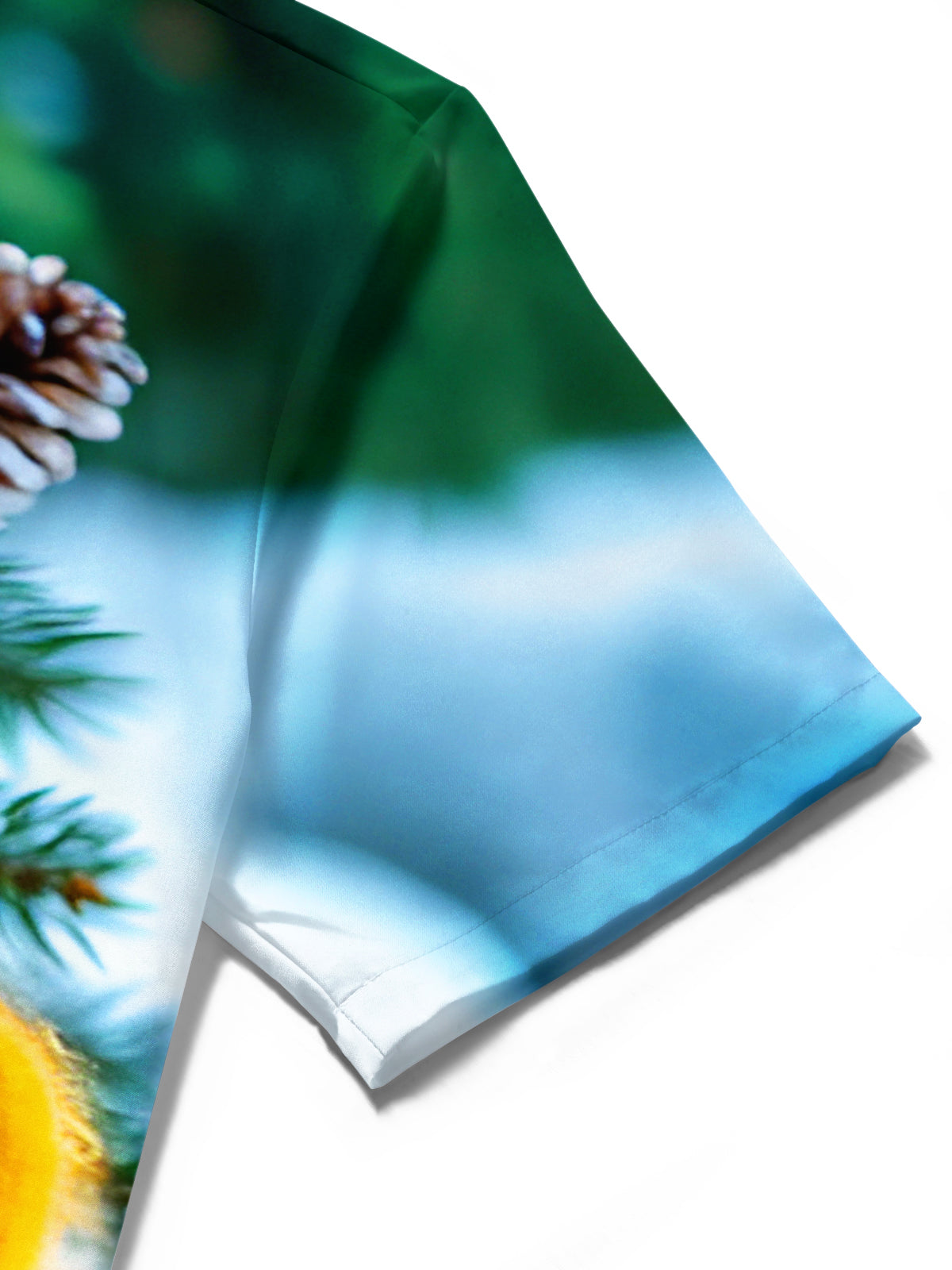 Snowy Bird Gloves Men's Pocket Short Sleeve Shirts