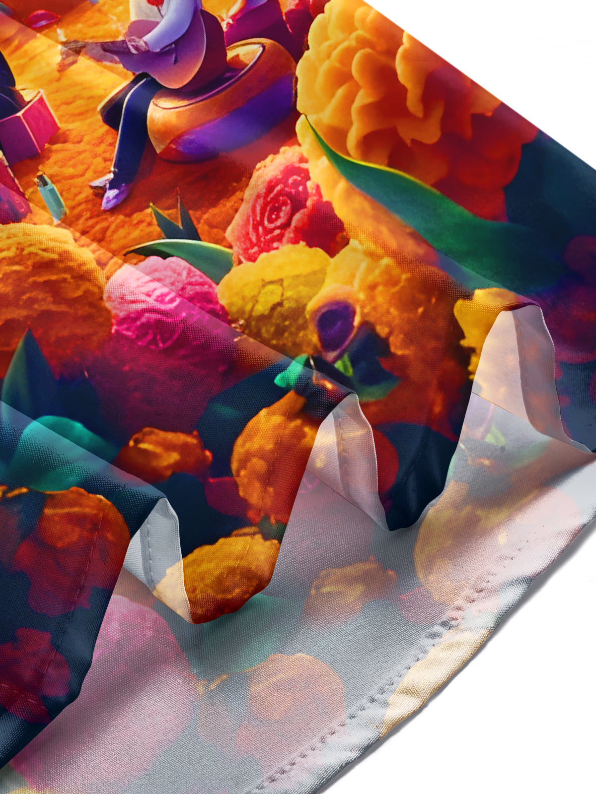 Fun Skull Carnival Concert Men's Pocket Long Sleeve Shirts