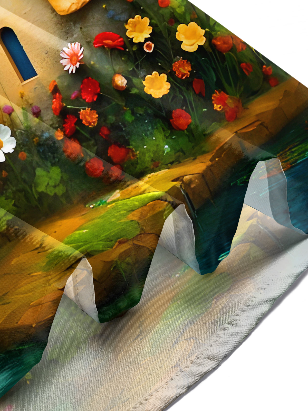 Fun Art Face Houses Men's Pocket Short Sleeve Shirts