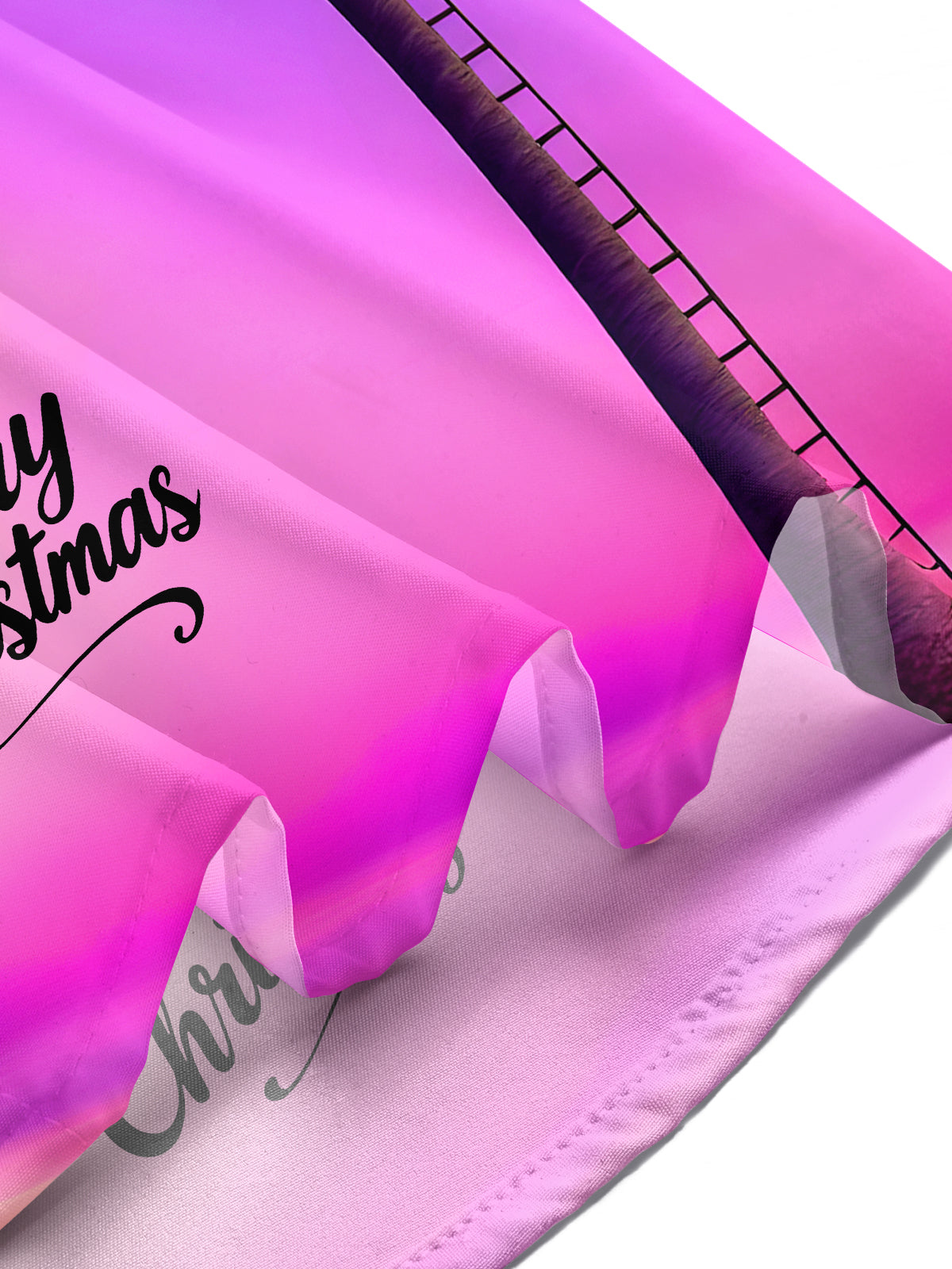 Santa Claus Coconut Tree Men's Pocket Short Sleeve Shirts