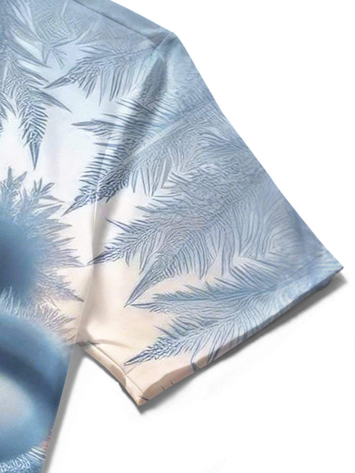 Snowman Print Men's Pocket Short Sleeve Shirts