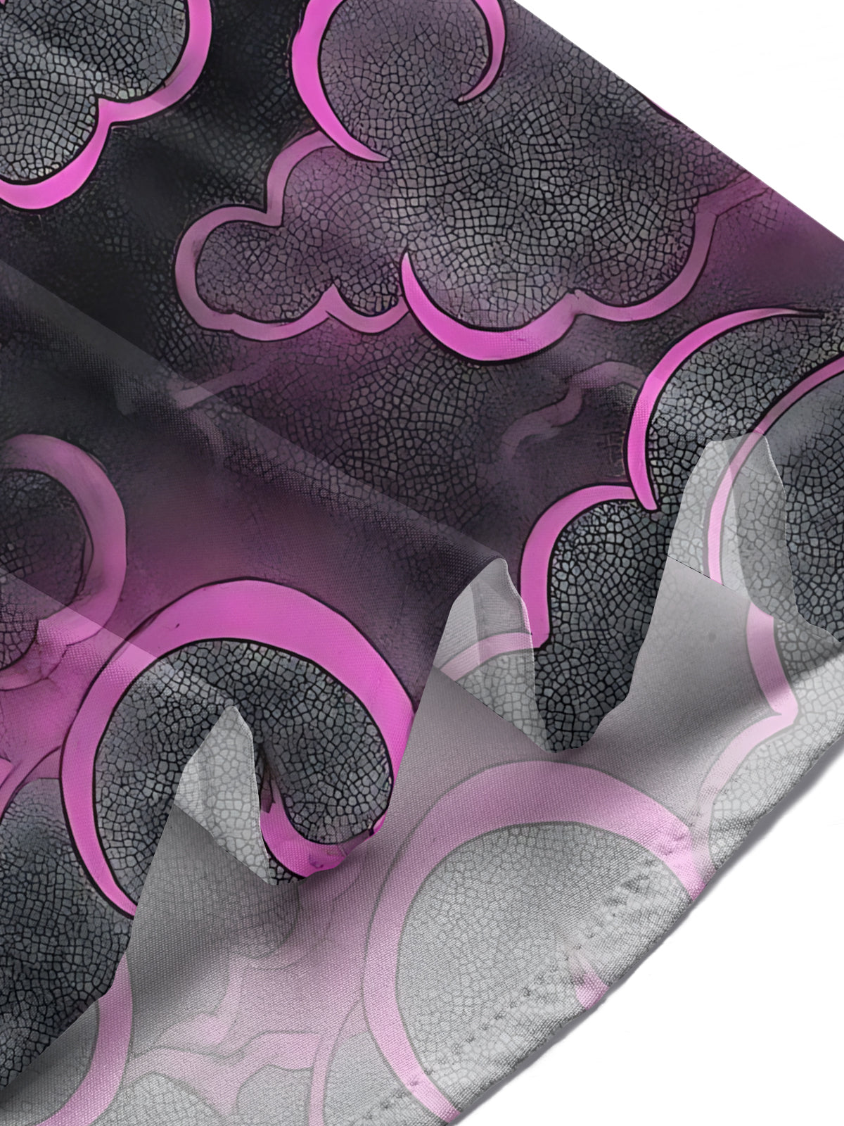 Cloud Print Men's Pocket Long Sleeve Shirts