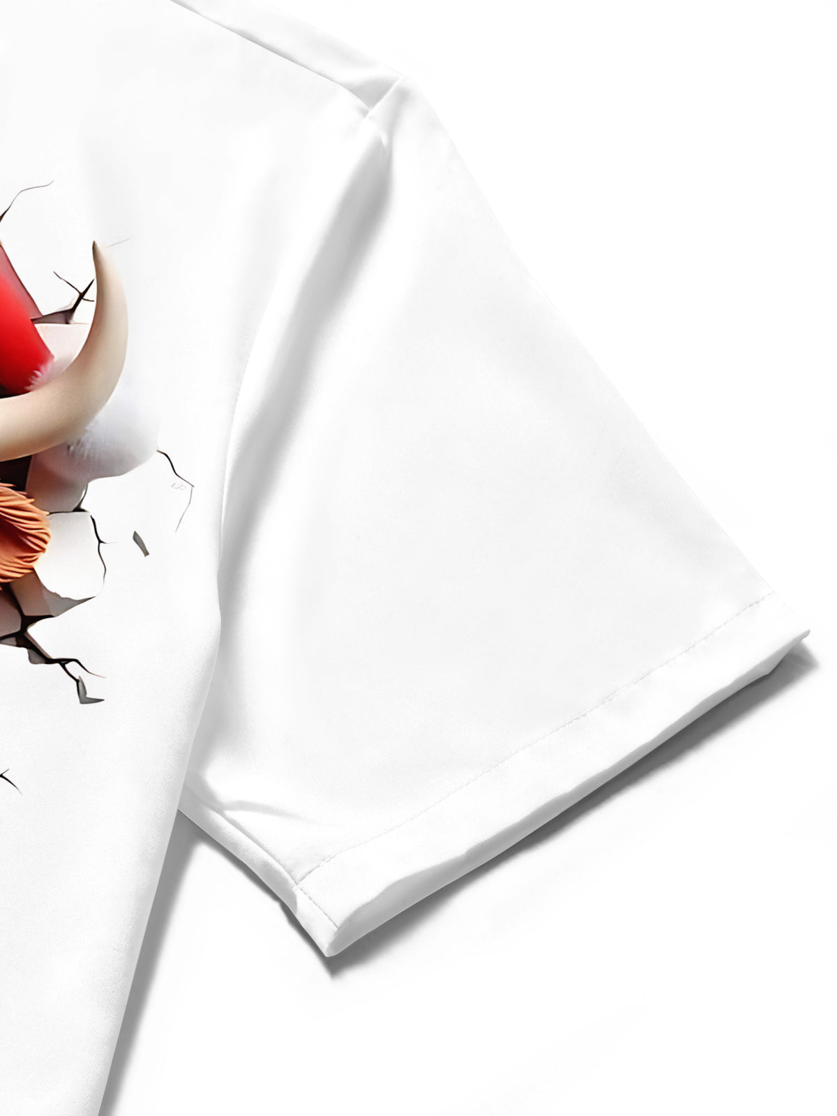 Christmas Cow Print Men's Pocket Short Sleeve Shirts