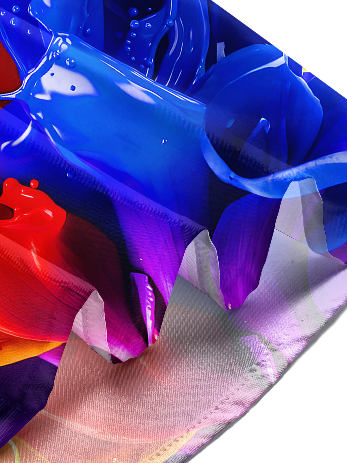 Abstract Men's Pocket Short Sleeve Shirts