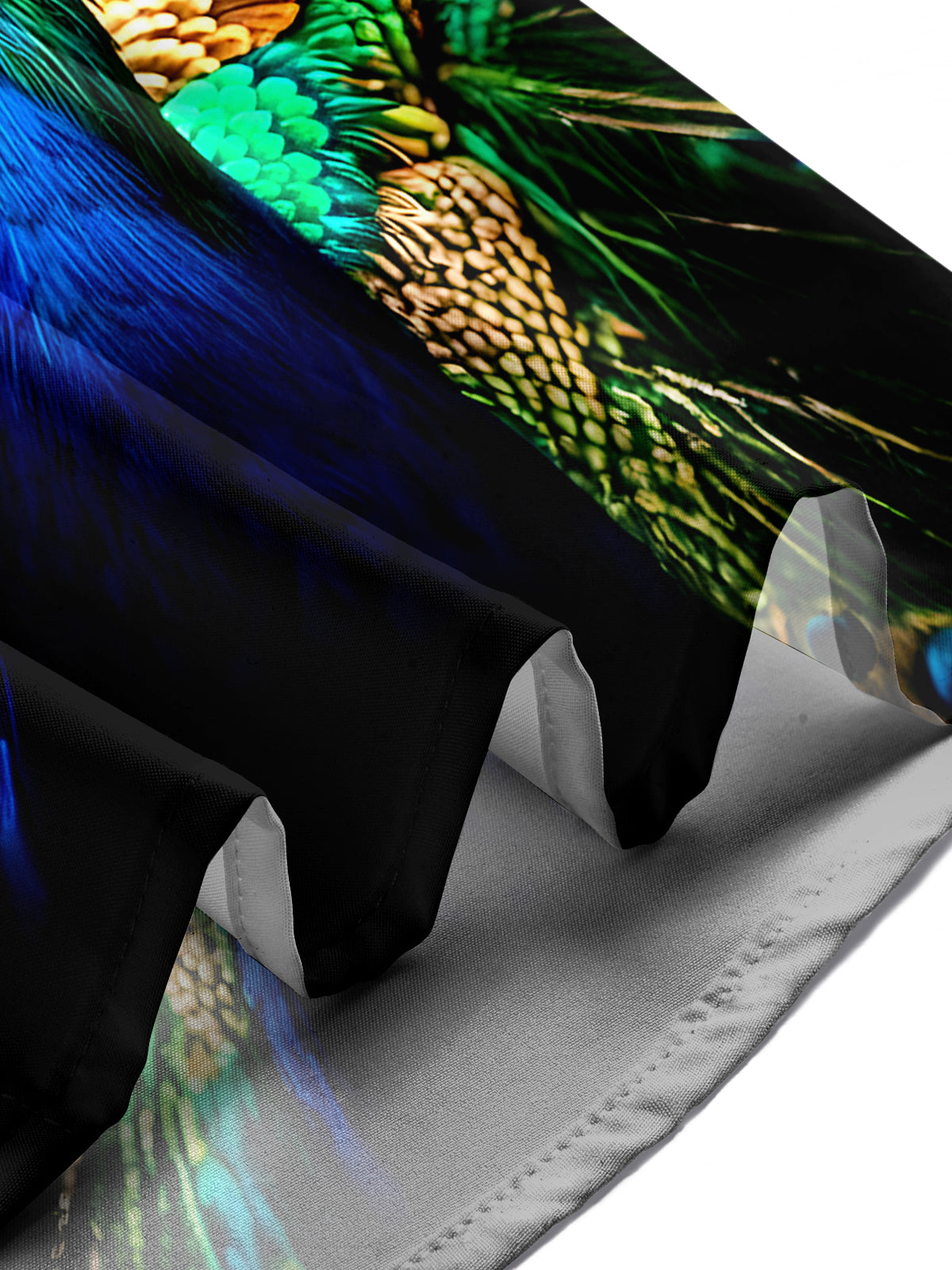 Peacock Men's Pocket Short Sleeve Shirts