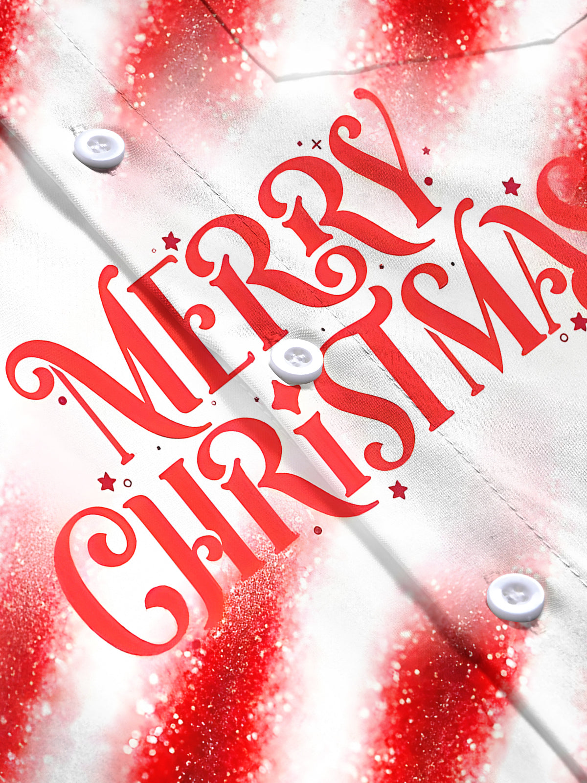 Merry Christmas Men's Pocket Short Sleeve Shirts