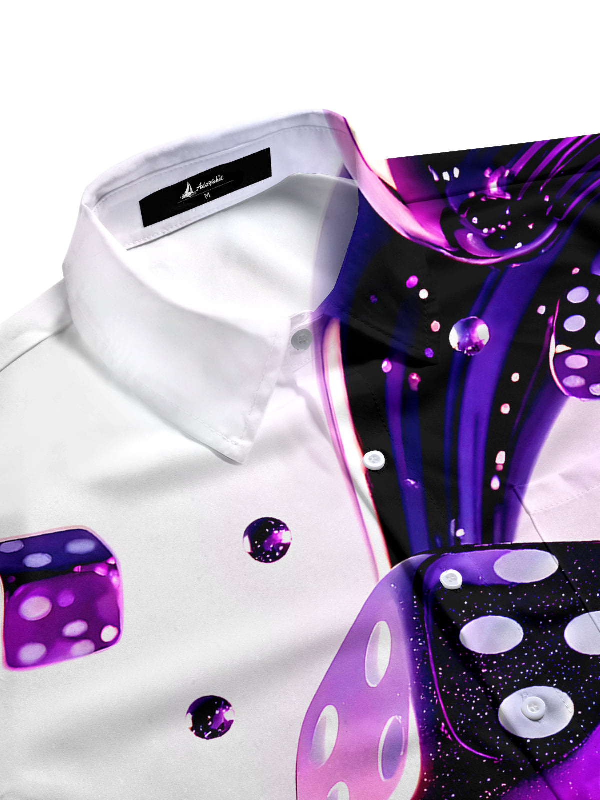 Dice Men's Pocket Short Sleeve Shirts