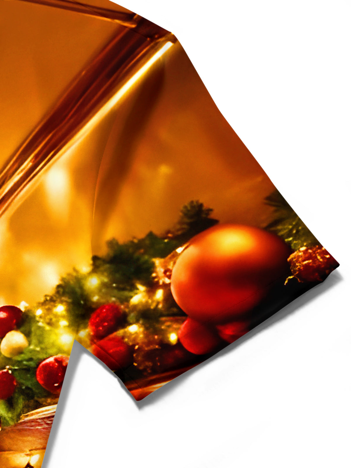 Fun Christmas Decorations Train Xmas Men's Pocket Short Sleeve Shirts