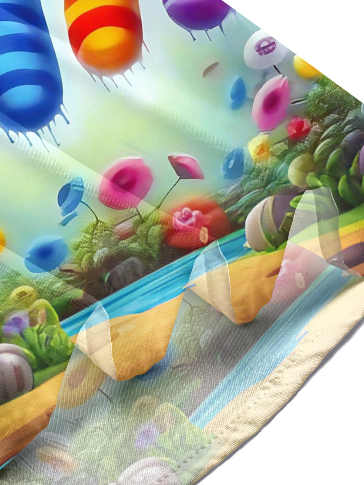 Funny Cartoon Bird Socks Print Men's Pocket Short Sleeve Shirts