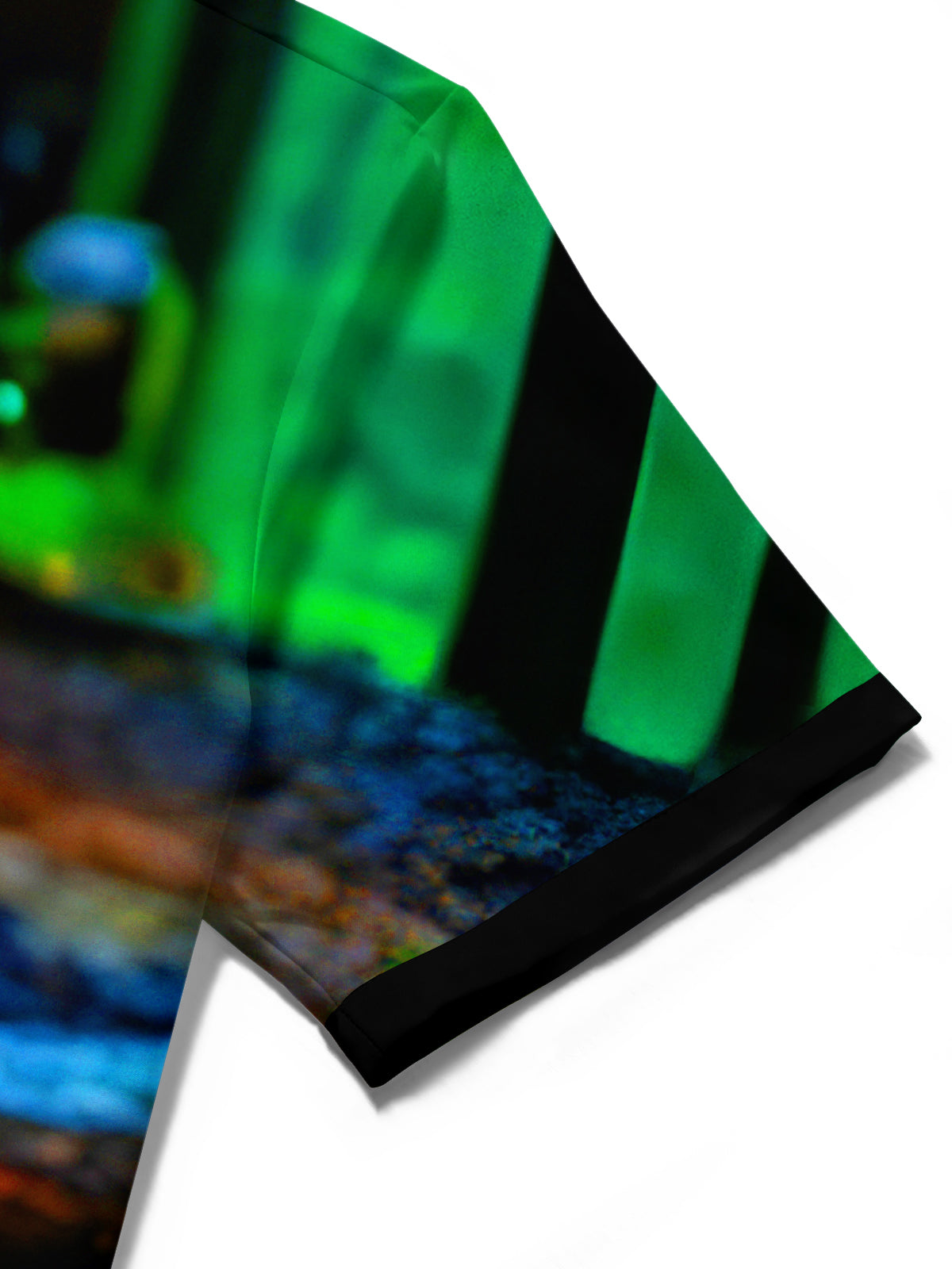 Forest Campfire Men's Pocket Short Sleeve Shirts