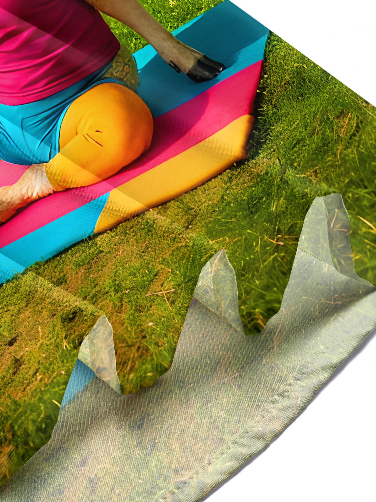 Fun Yoga Stretching Sheep Men's Pocket Short Sleeve Shirts