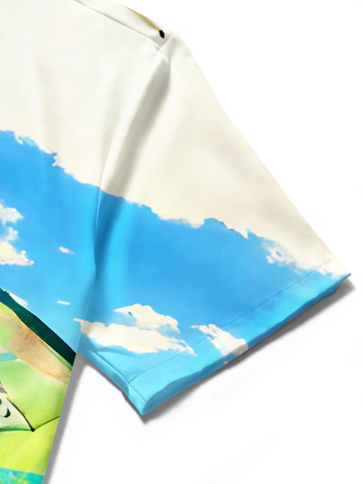 Fun Climbing Sports Landscape Men's Pocket Short Sleeve Shirts