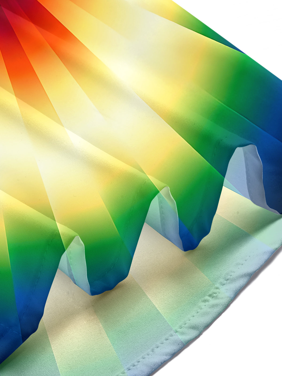 Tie Dye Men's Pocket Short Sleeve Shirts