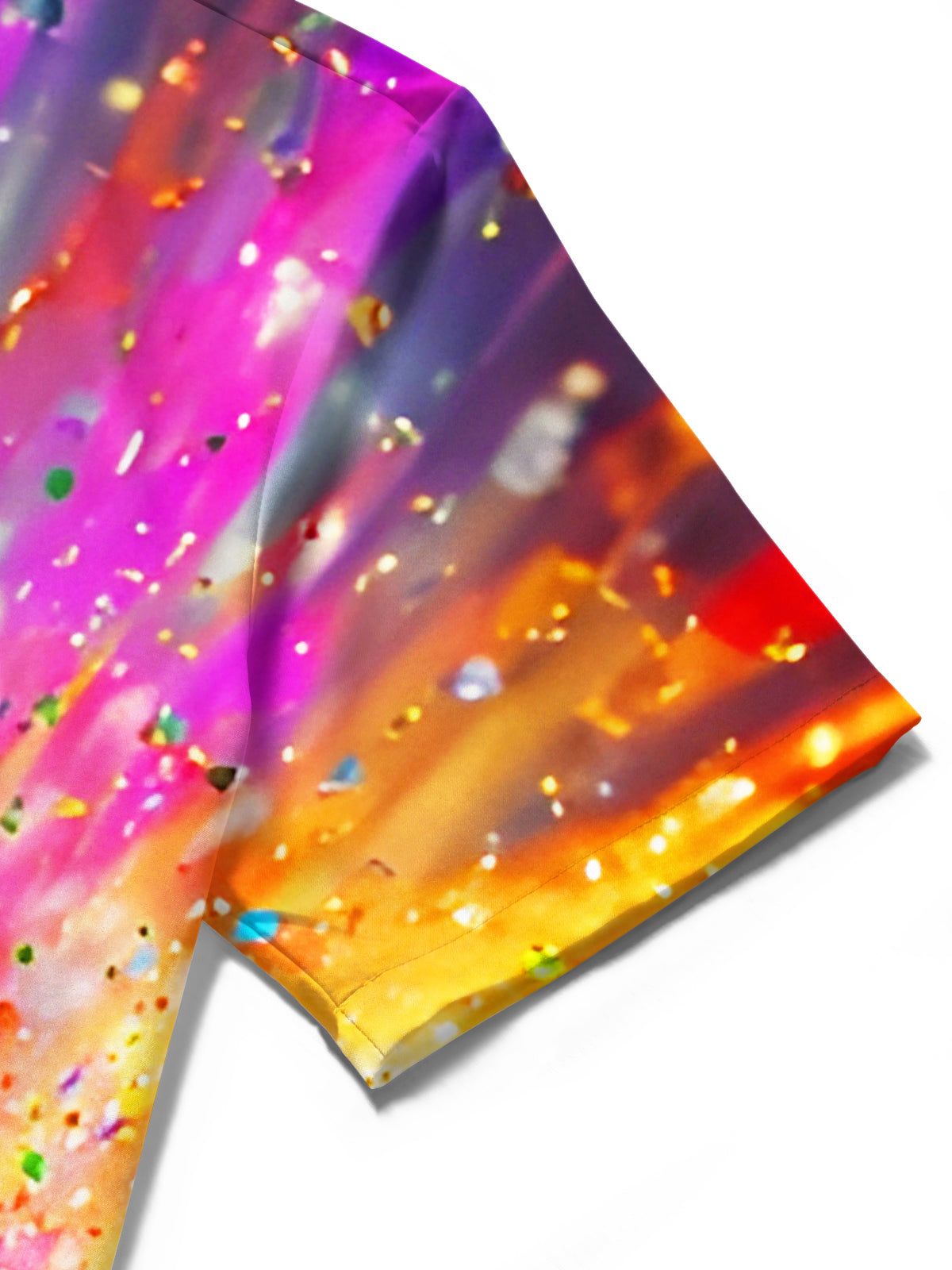 Fun Festive Crown Santa Claus Xmas Men's Pocket Short Sleeve Shirts