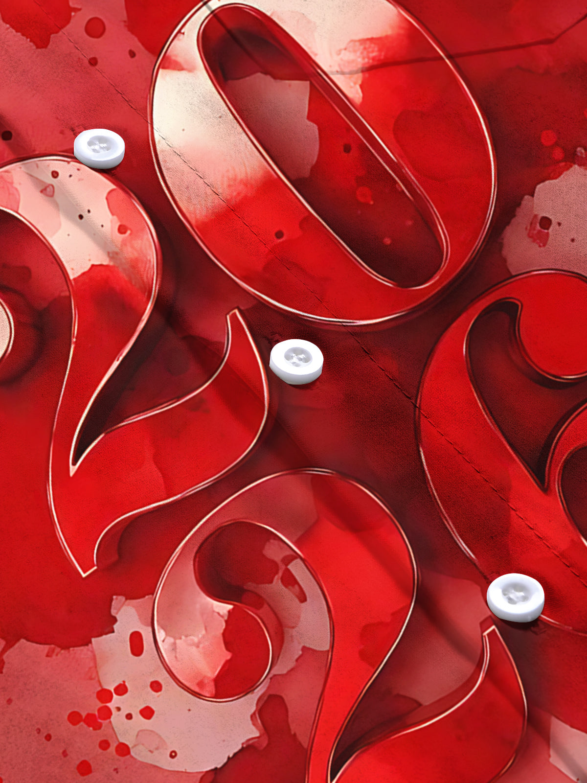 2026 Gradient Print Men's Pocket Short Sleeve Shirts