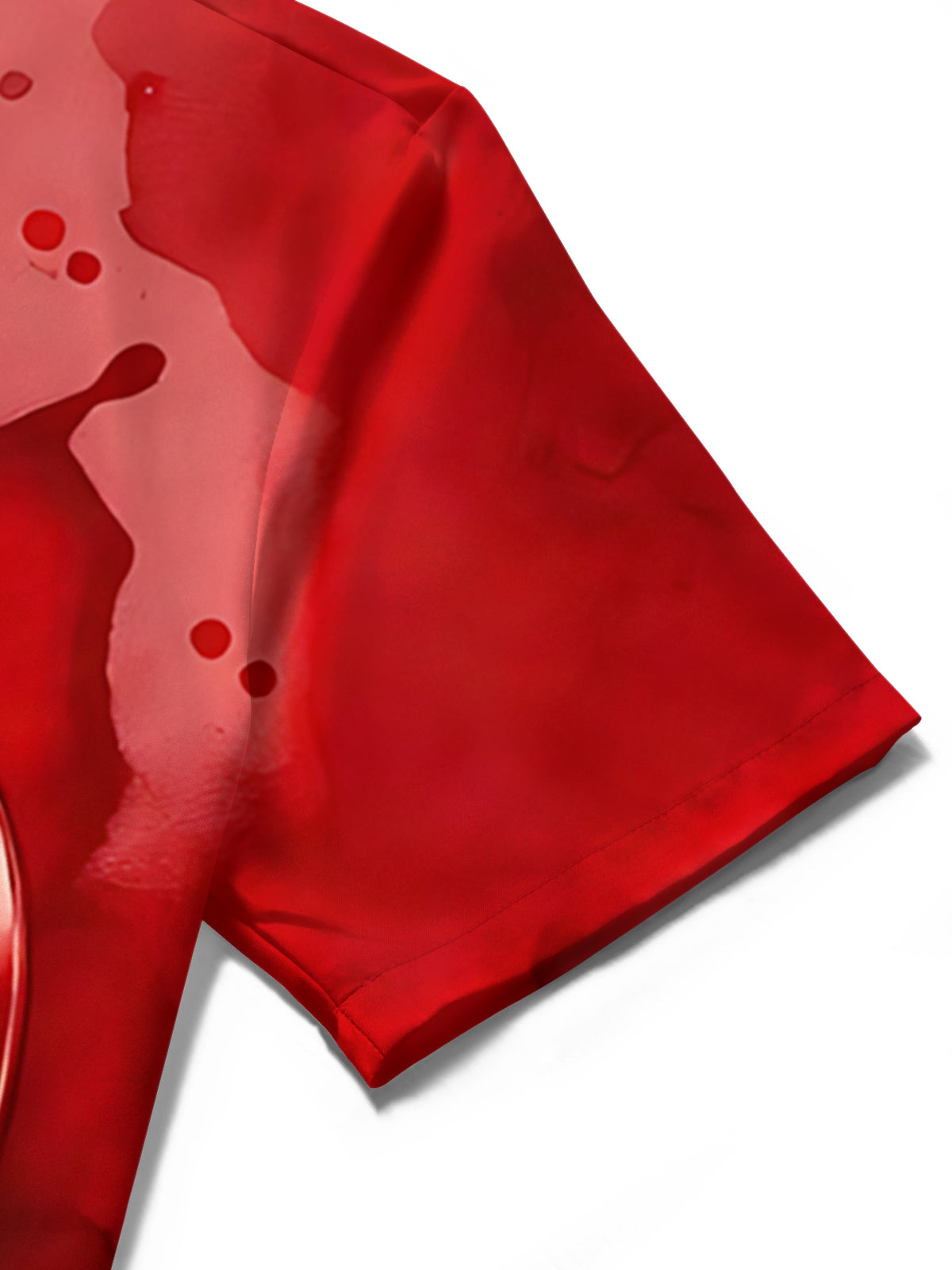 2026 Gradient Print Men's Pocket Short Sleeve Shirts