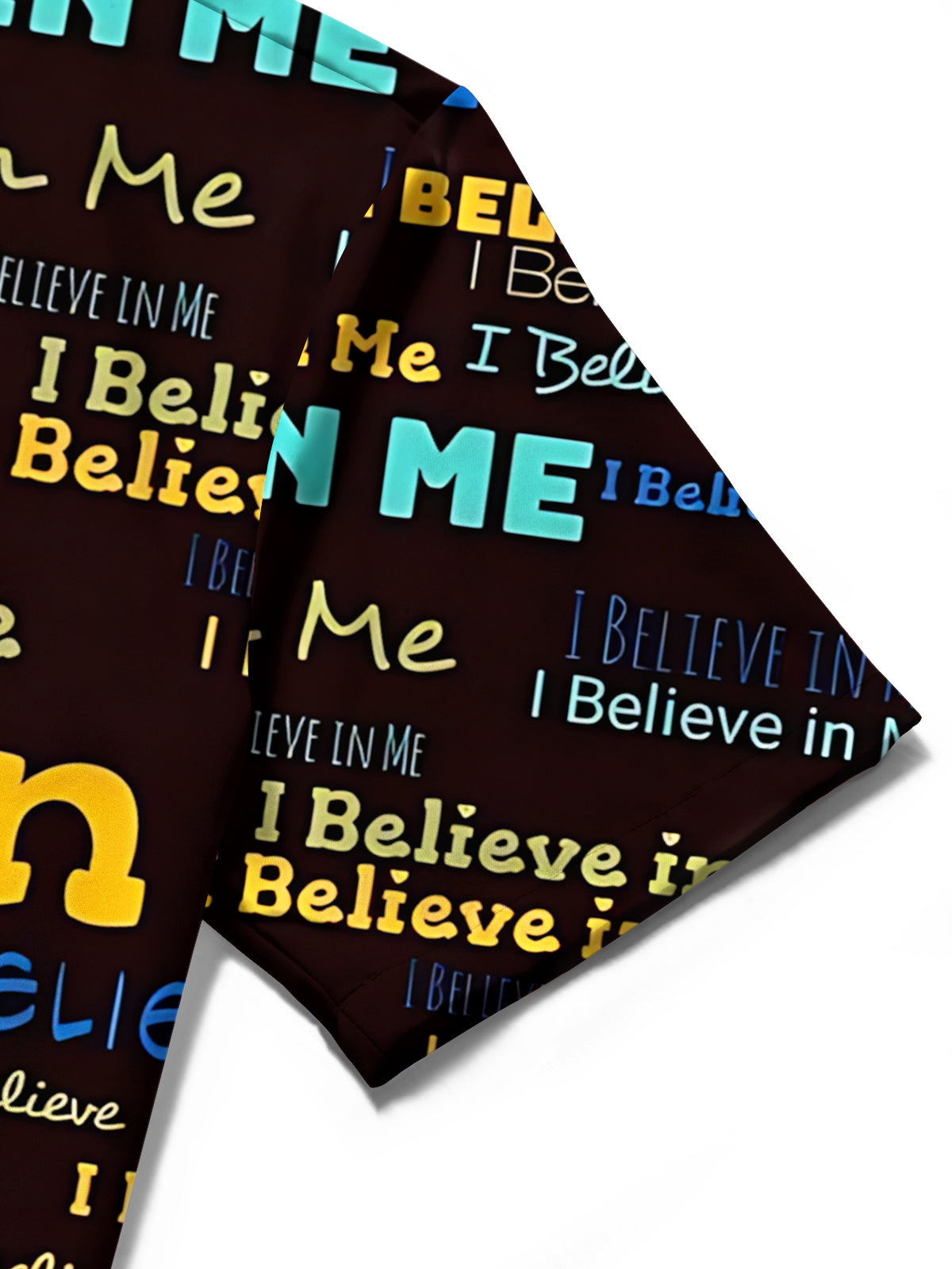 Letter Print Men's Pocket Short Sleeve Shirts