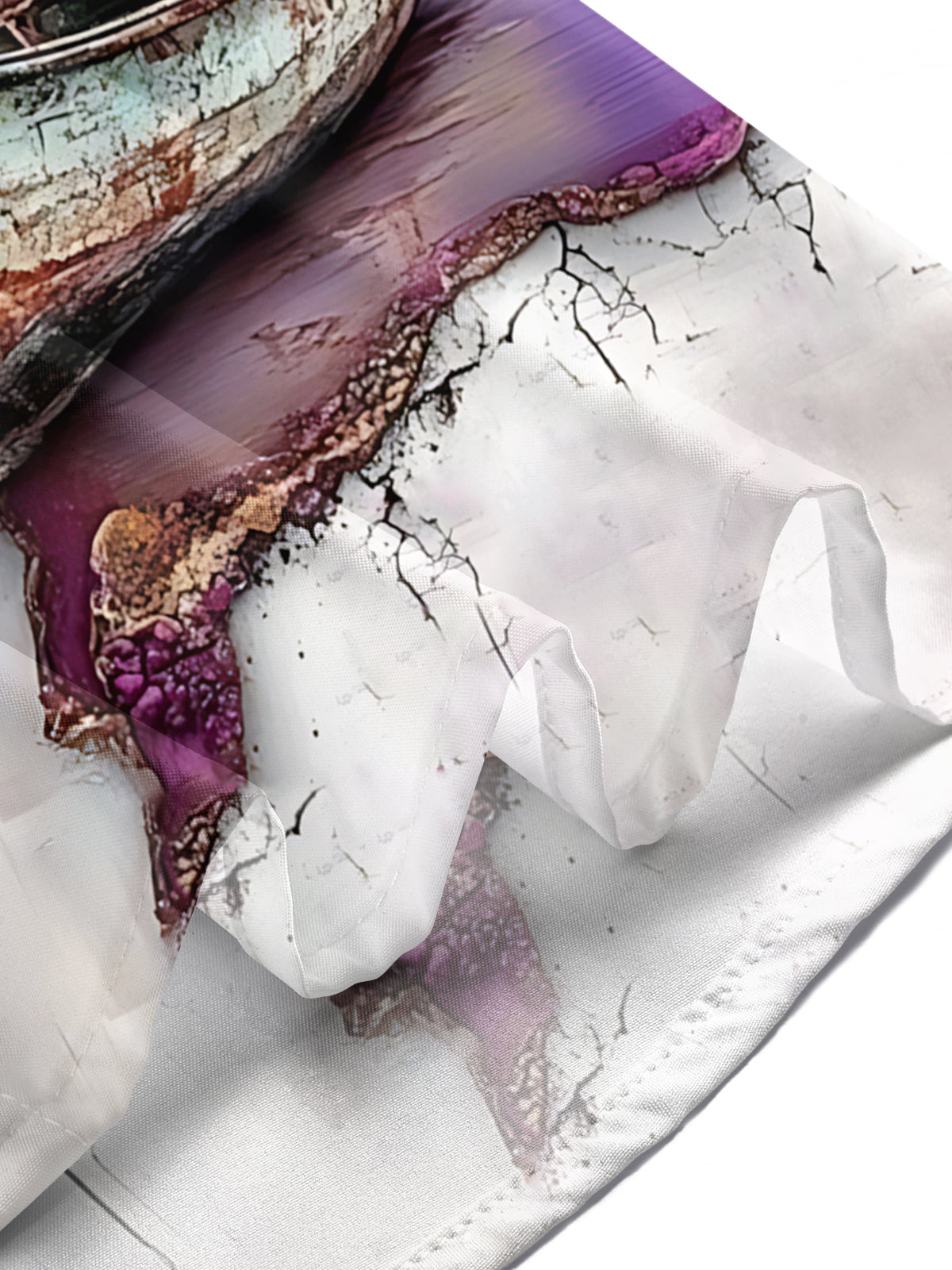 Boat Scenery Art Print Men's Pocket Short Sleeve Shirts