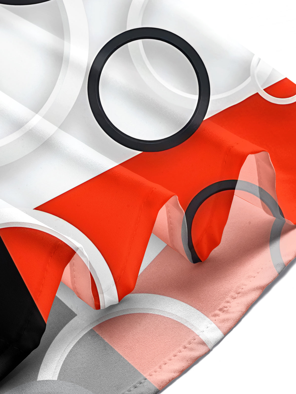 Geometric Print Men's Pocket Short Sleeve Shirts