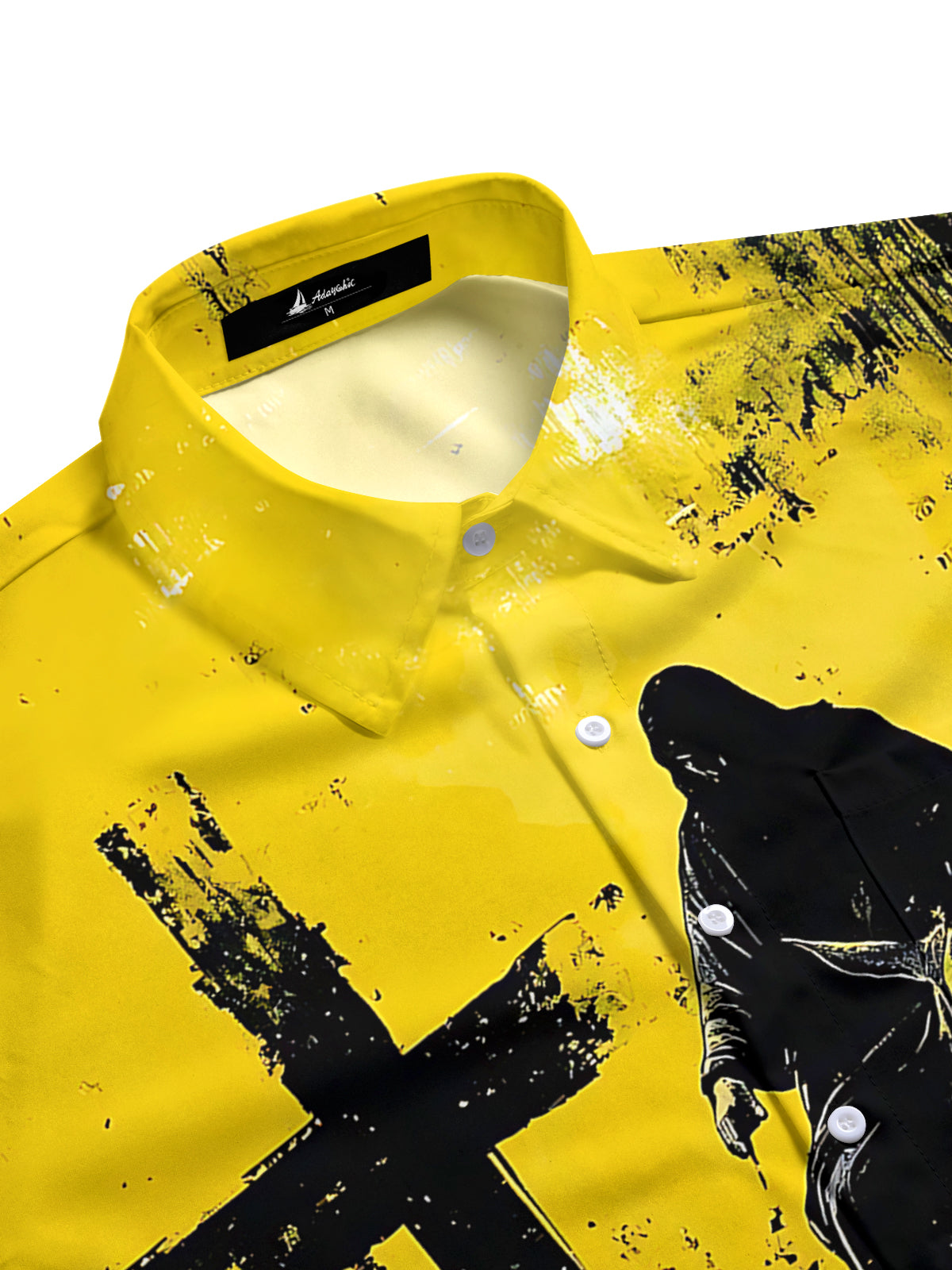 Jesus Christ print Men's Pocket Short Sleeve Shirts