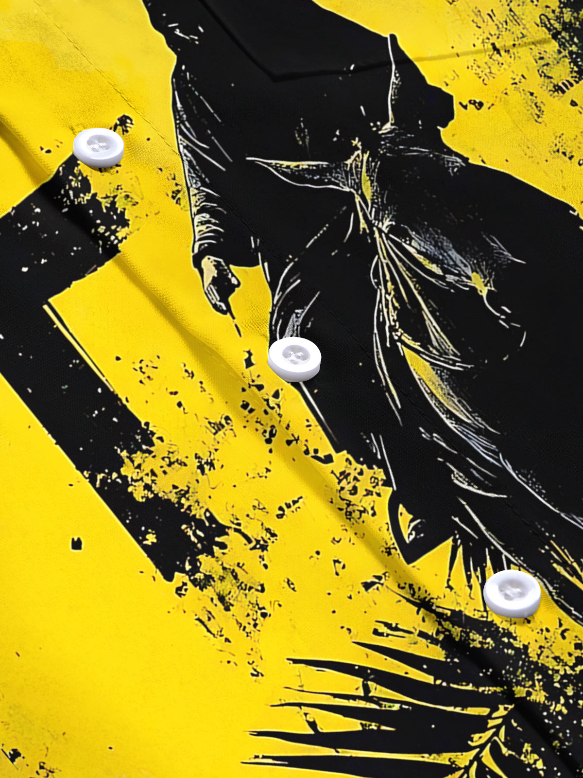 Jesus Christ print Men's Pocket Short Sleeve Shirts