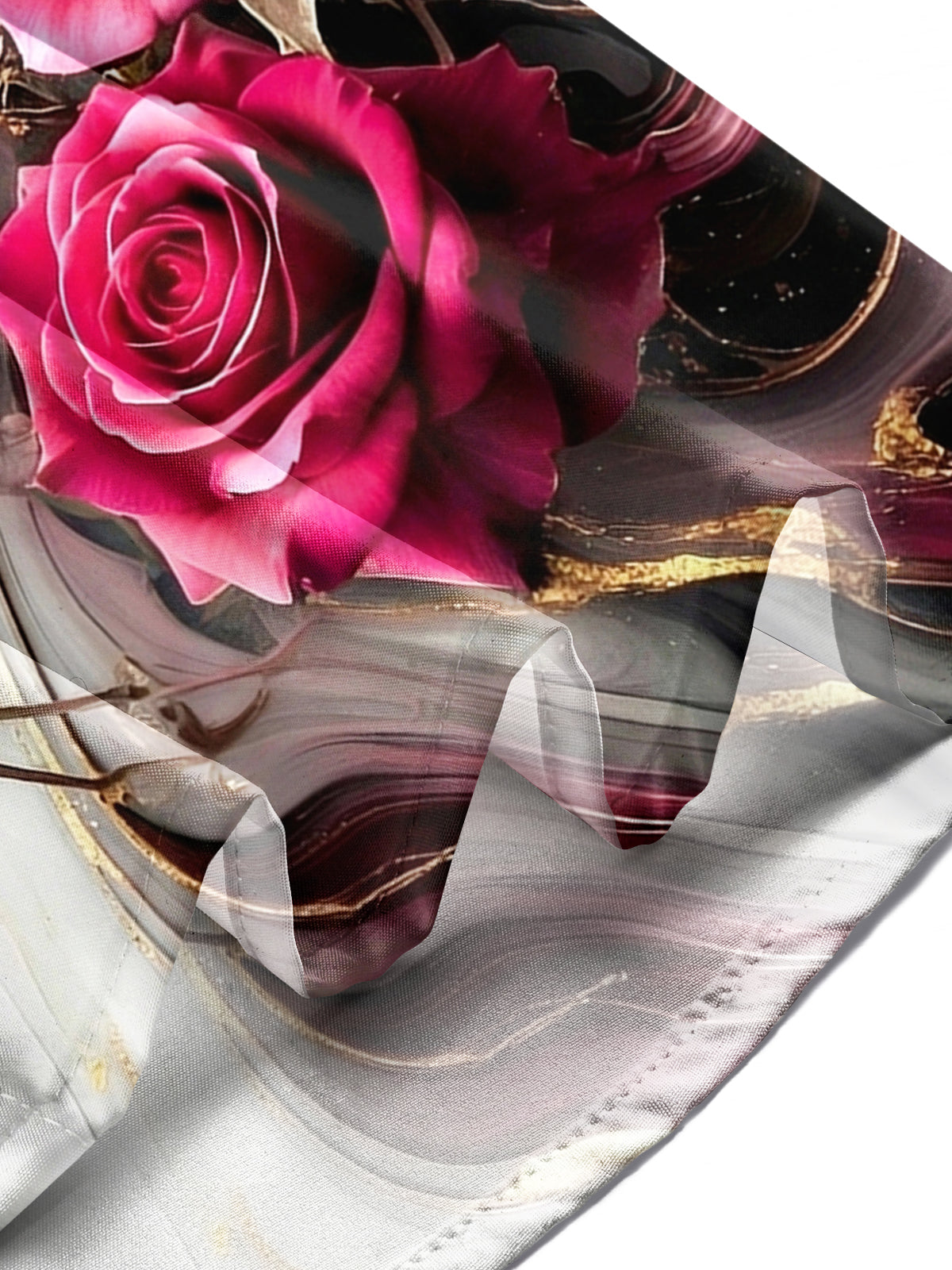 Rose Men's Pocket Short Sleeve Shirts