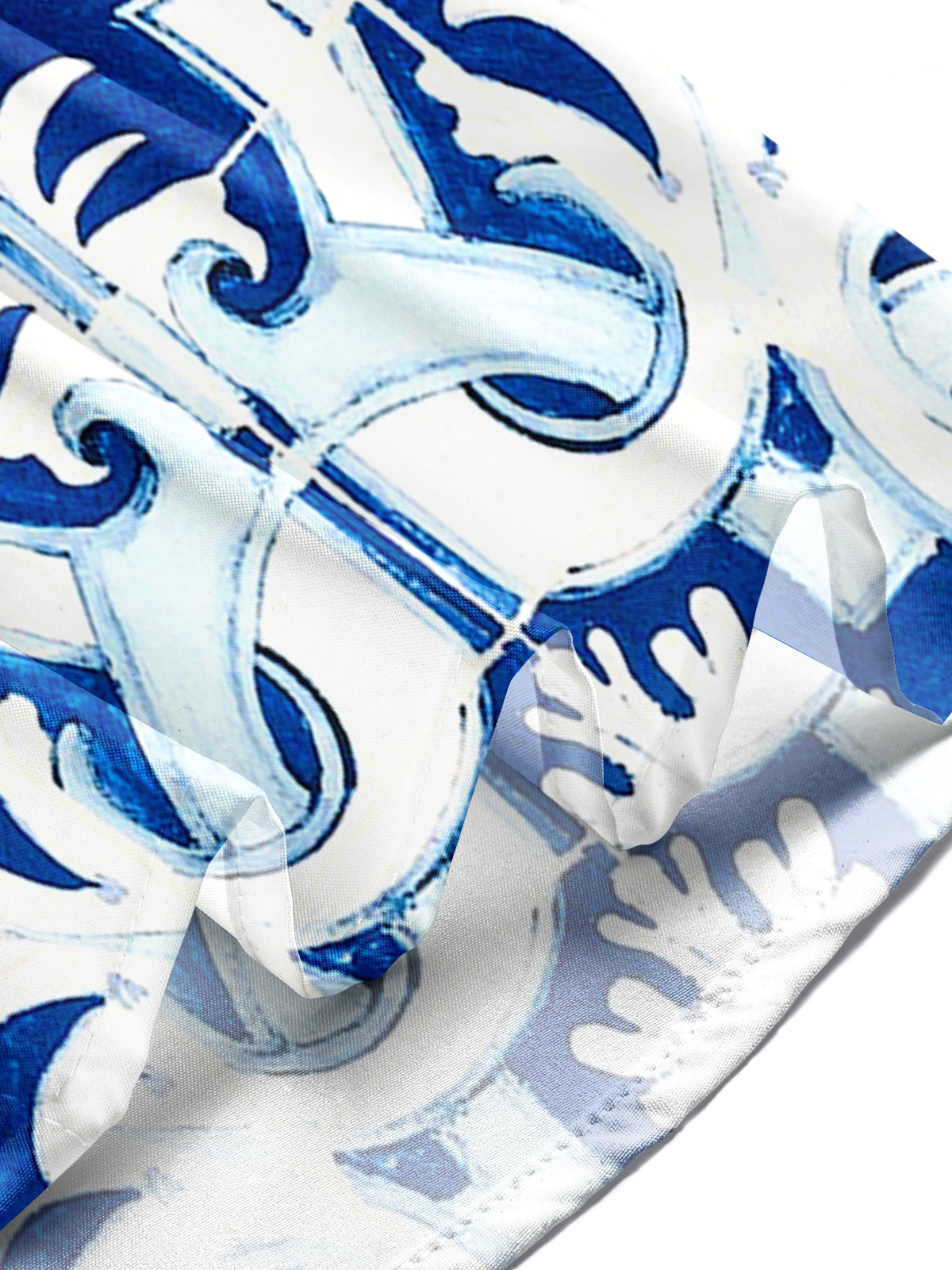 Floral Men's Pocket Short Sleeve Shirts