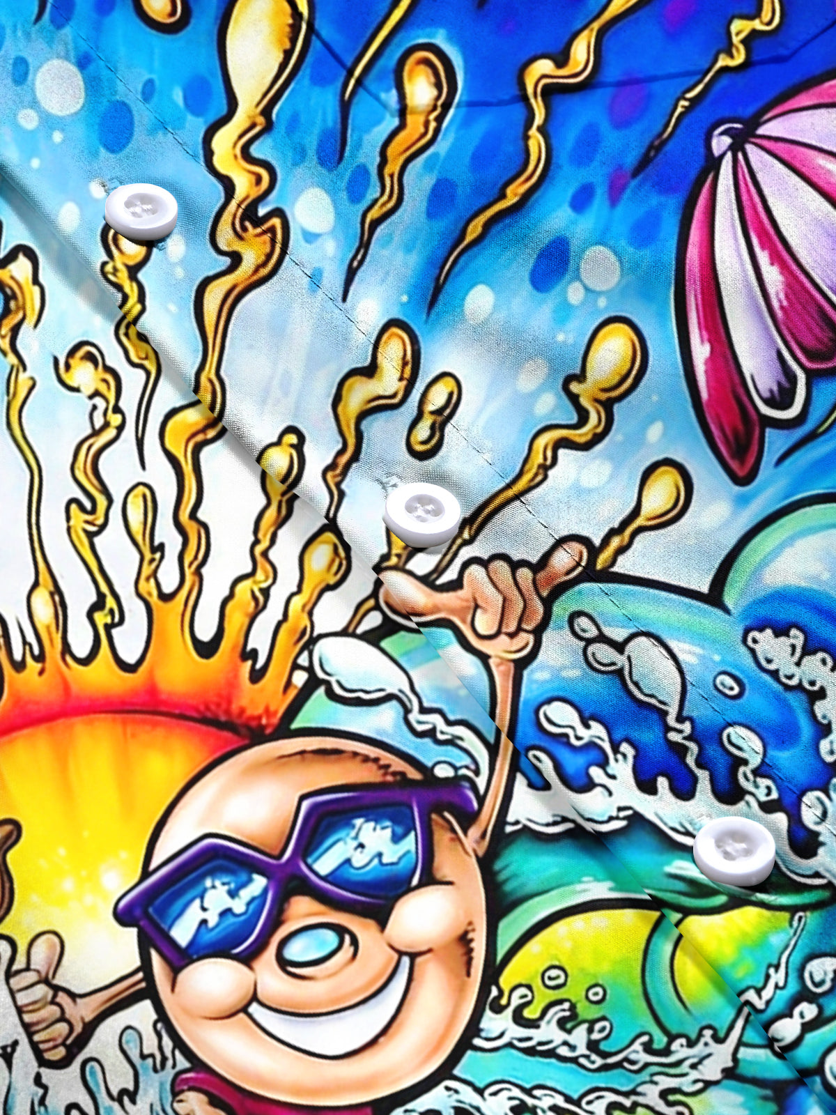 Hawaiian Sun Men's Pocket Short Sleeve Shirts