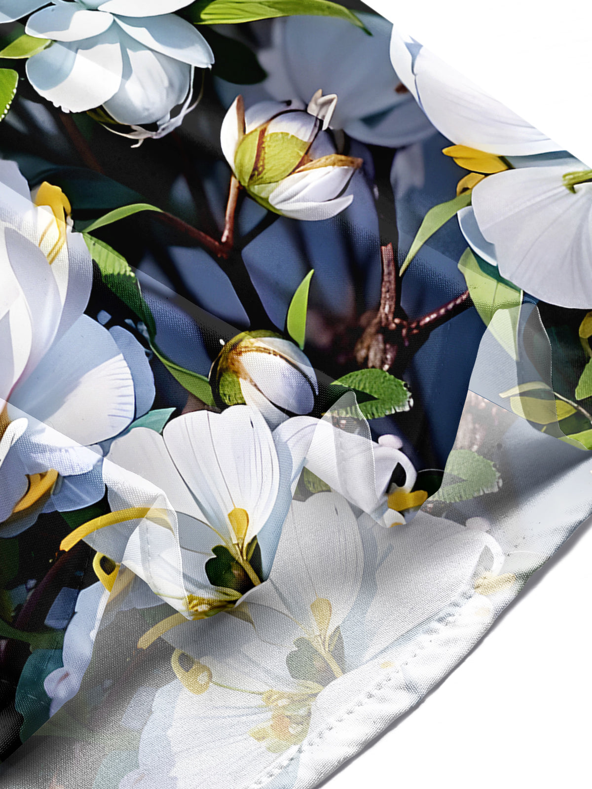 Floral Men's Pocket Short Sleeve Shirts