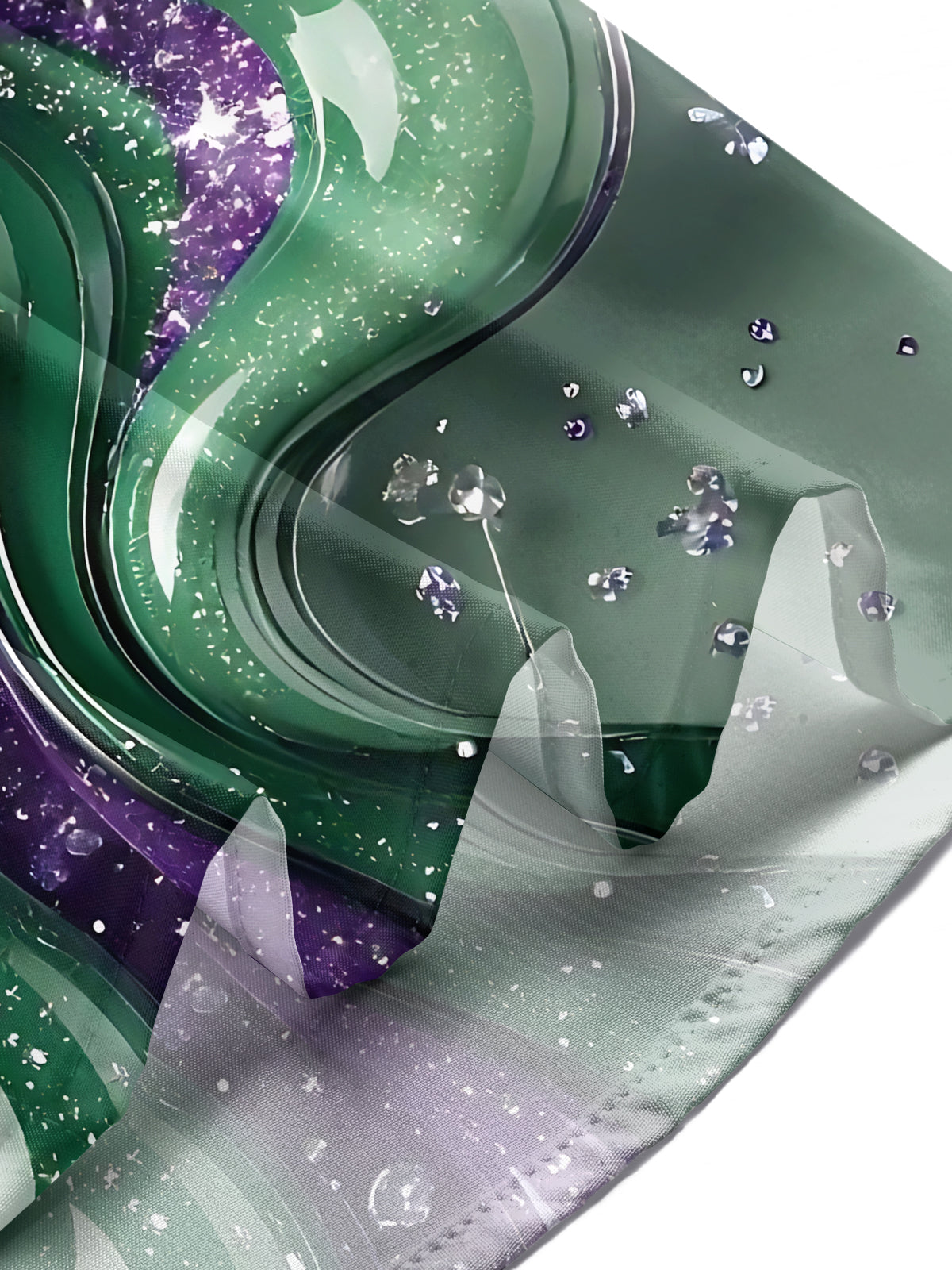 Abstract Print Men's Pocket Short Sleeve Shirts