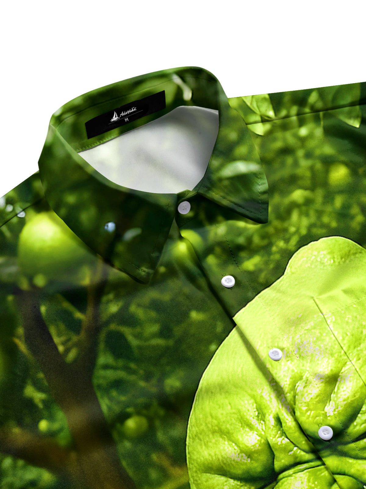 Hawaiian Lemon Men's Pocket Short Sleeve Shirts