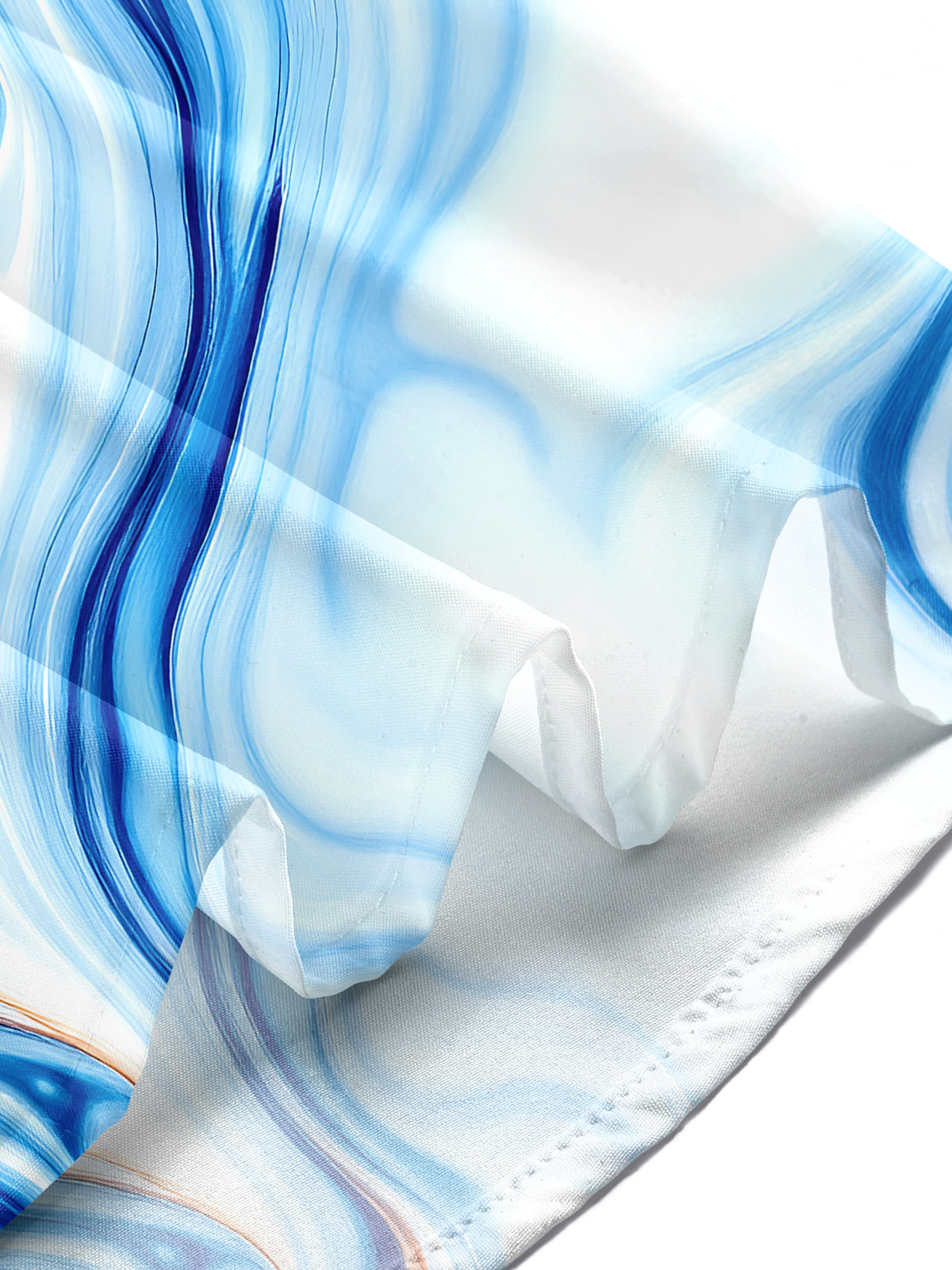 Abstract Men's Pocket Short Sleeve Shirts