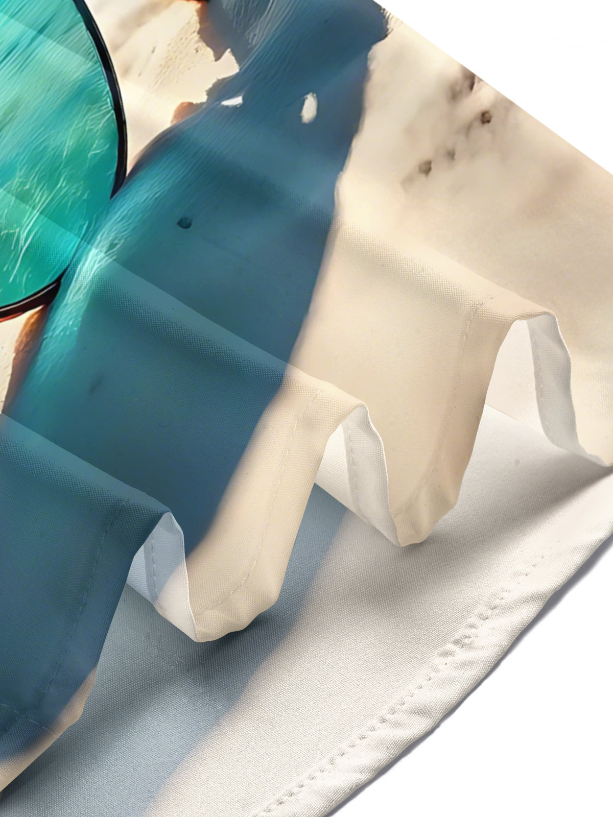 Hawaiian Beach Sunglasses Print Men's Pocket Short Sleeve Shirts