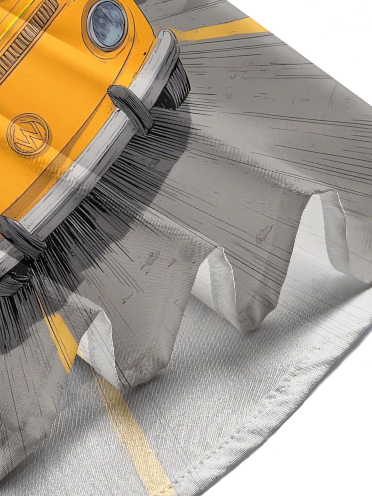 Skull Car Print Men's Pocket Short Sleeve Shirts