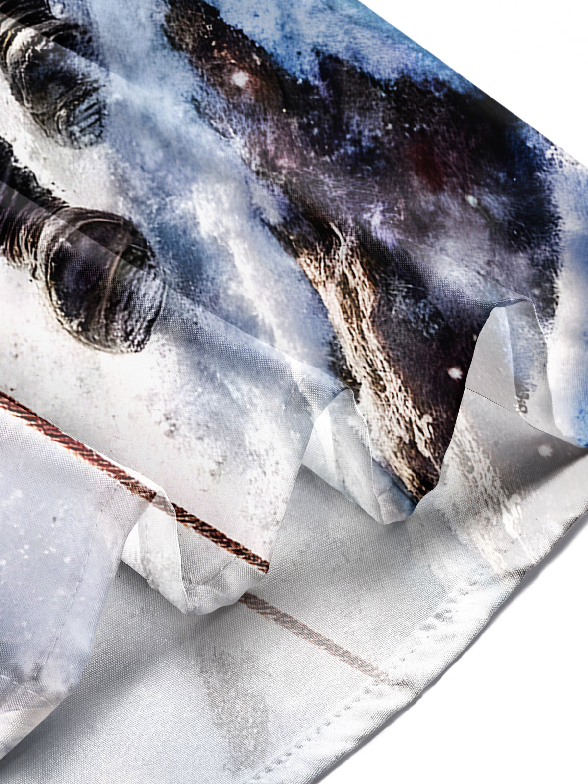 Climbing Snow-Capped Mountains Men's Pocket Short Sleeve Shirts